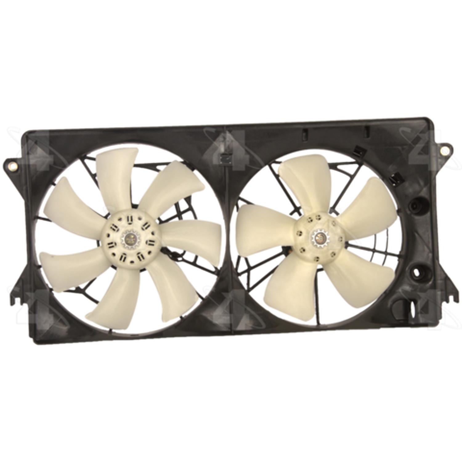 Four Seasons 75656 - Engine Cooling Fan Assembly Four Seasons 75656 Dual Radiator and Condenser Fan Assembly product image 2 of 2