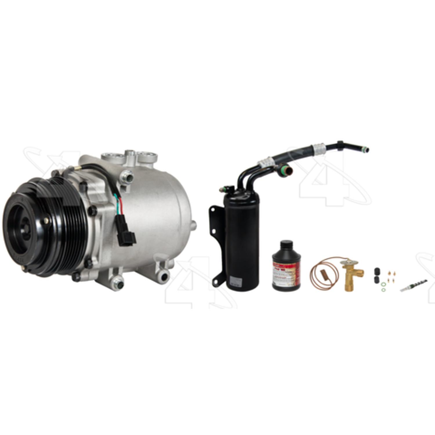Four Seasons 7590NK - A/C Compressor and Component Kit Four Seasons 7590NK A/C Compressor and Component Kit product image 1 of 6