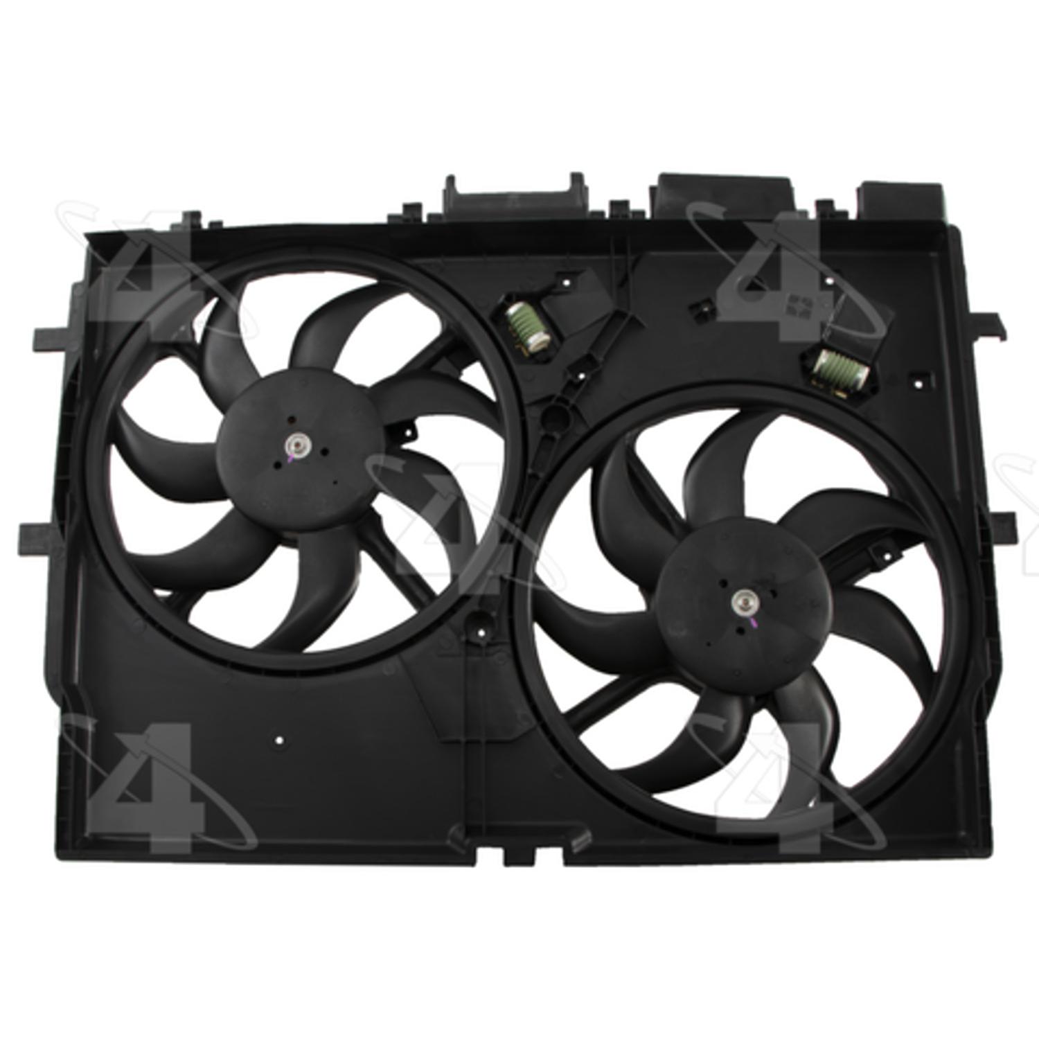 Four Seasons 75929 - Engine Cooling Fan Assembly Four Seasons 75929 Dual Radiator and Condenser Fan Assembly product image 1 of 5