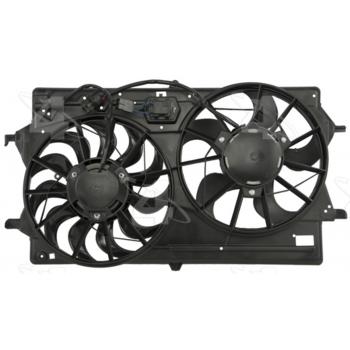 Four Seasons 75943 - Engine Cooling Fan Assembly Four Seasons 75943 Dual Radiator and Condenser Fan Assembly product image 1 of 5