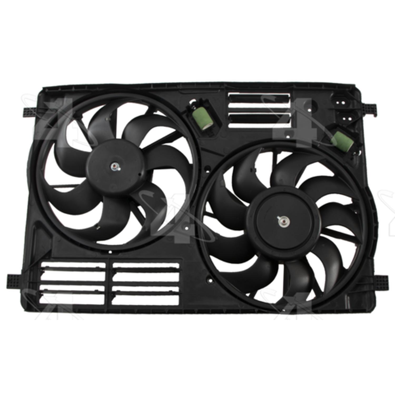 Four Seasons 75950 - Engine Cooling Fan Assembly Four Seasons 75950 Dual Radiator and Condenser Fan Assembly product image 1 of 5