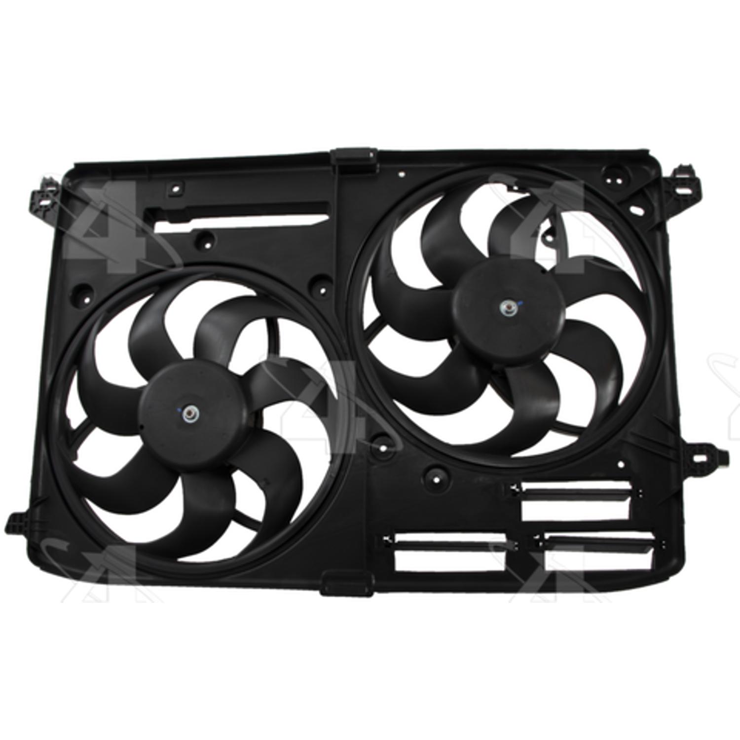 Four Seasons 75952 - Engine Cooling Fan Assembly Four Seasons 75952 Dual Radiator and Condenser Fan Assembly product image 1 of 4