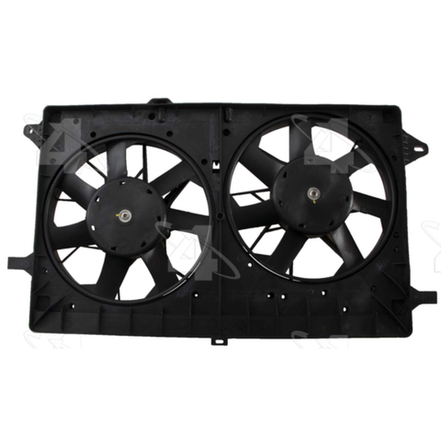 Four Seasons 75969 - Engine Cooling Fan Assembly Four Seasons 75969 Dual Radiator and Condenser Fan Assembly product image 1 of 4
