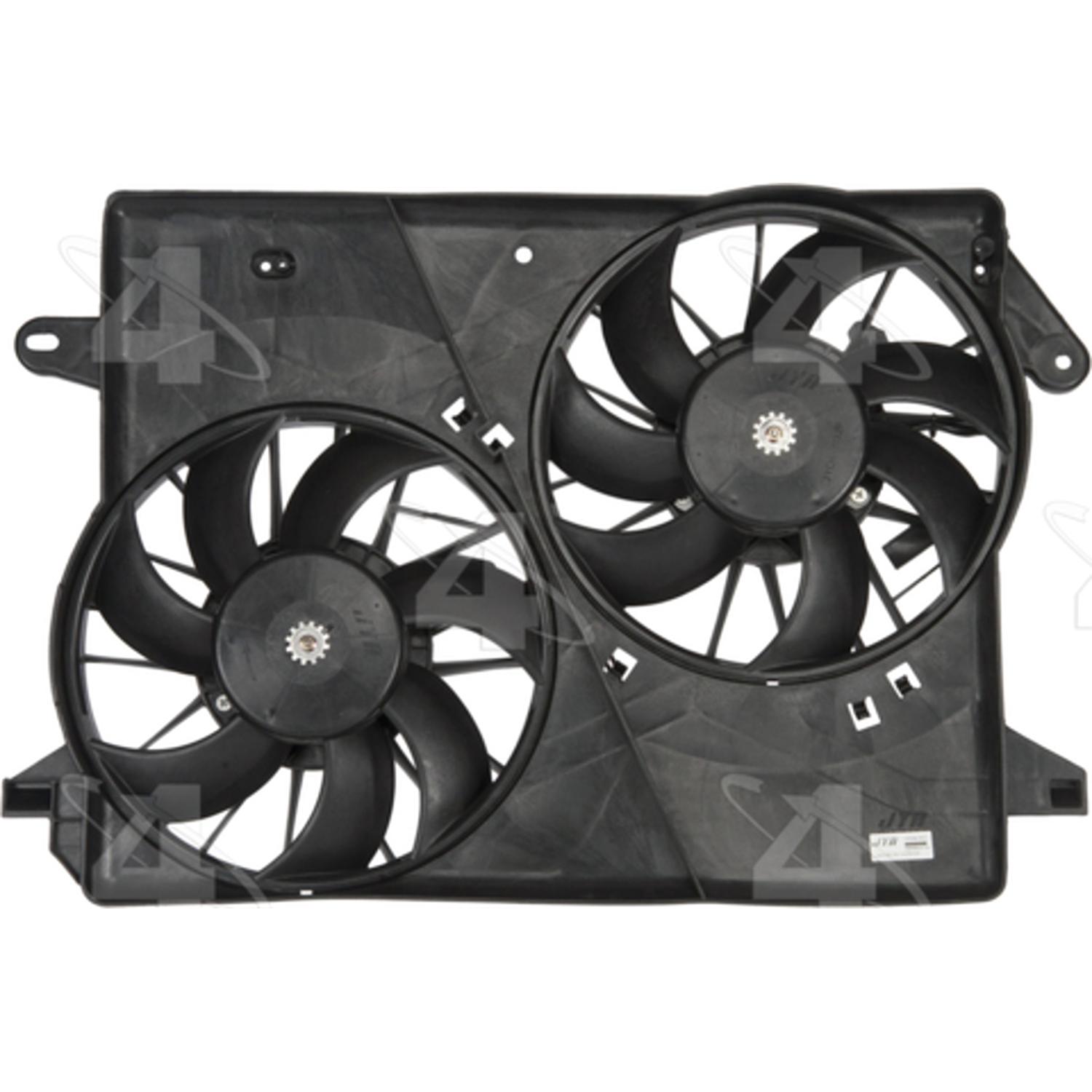 Four Seasons 75974 - Engine Cooling Fan Assembly Four Seasons 75974 Dual Radiator and Condenser Fan Assembly product image 2 of 2