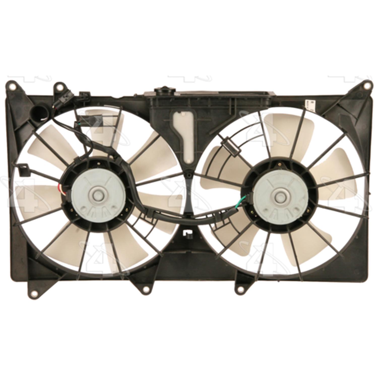 Four Seasons 75992 - Engine Cooling Fan Assembly Four Seasons 75992 Dual Radiator and Condenser Fan Assembly product image 1 of 2