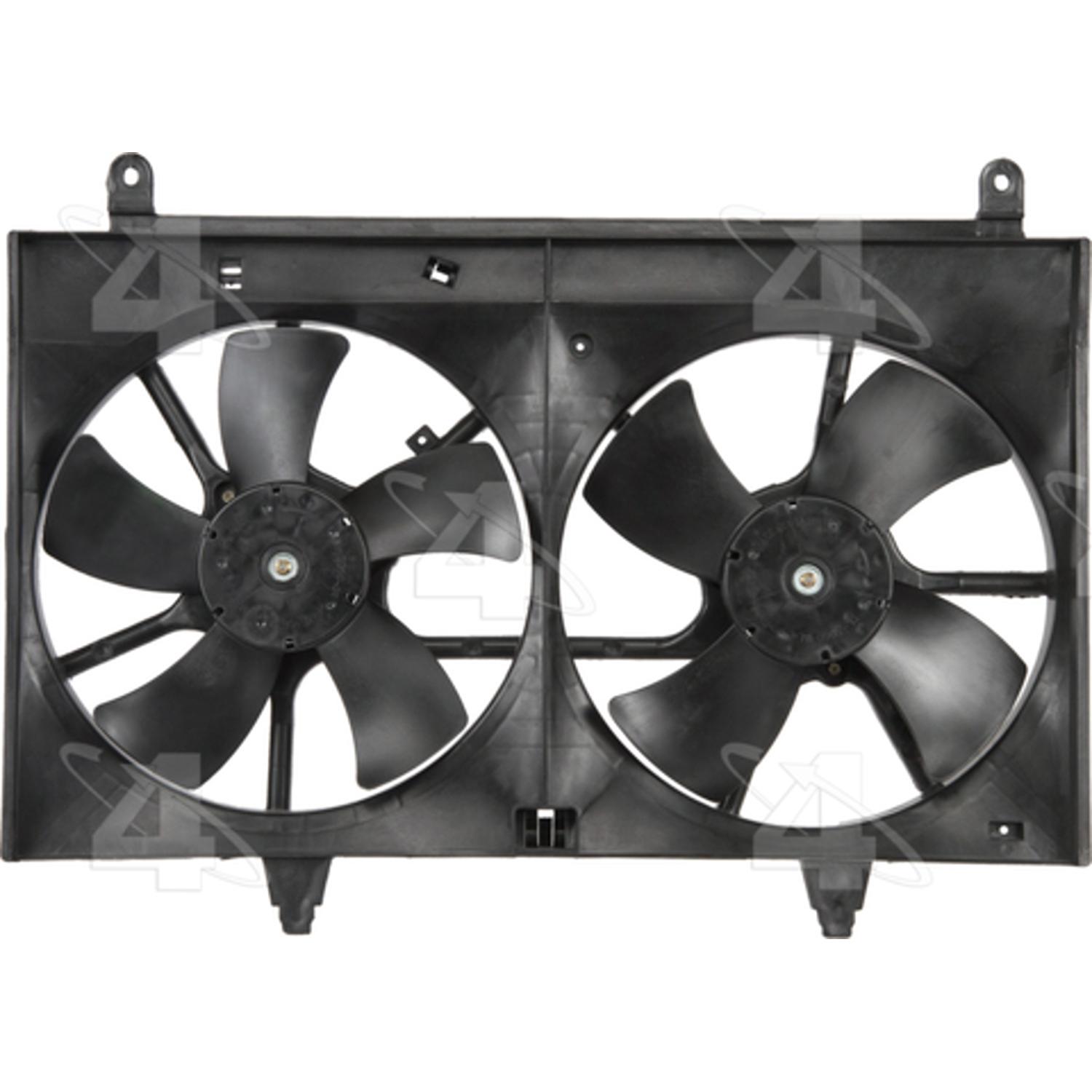 Four Seasons 76003 - Engine Cooling Fan Assembly Four Seasons 76003 Dual Radiator and Condenser Fan Assembly product image 2 of 2