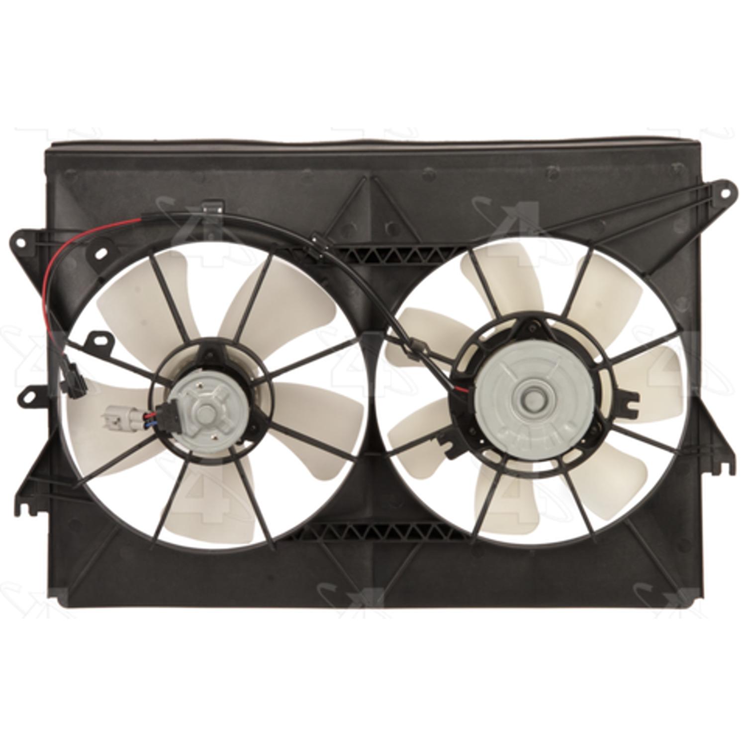 Four Seasons 76009 - Engine Cooling Fan Assembly Four Seasons 76009 Dual Radiator and Condenser Fan Assembly product image 1 of 2