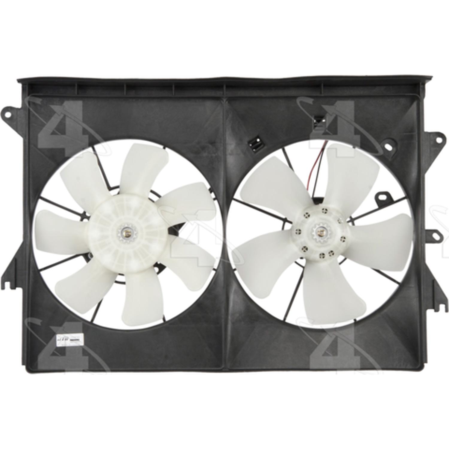 Four Seasons 76009 - Engine Cooling Fan Assembly Four Seasons 76009 Dual Radiator and Condenser Fan Assembly product image 2 of 2