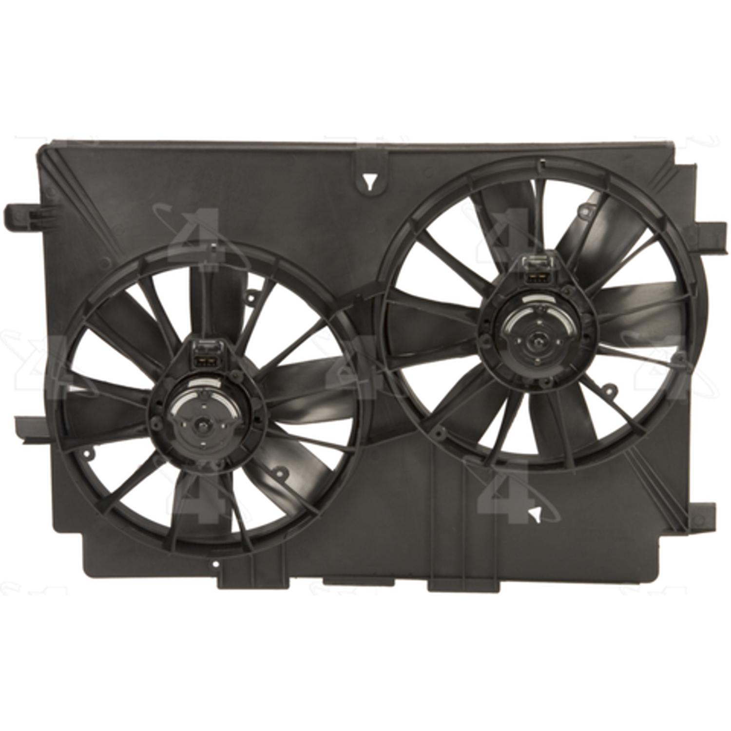 Four Seasons 76012 - Engine Cooling Fan Assembly Four Seasons 76012 Dual Radiator and Condenser Fan Assembly product image 1 of 2