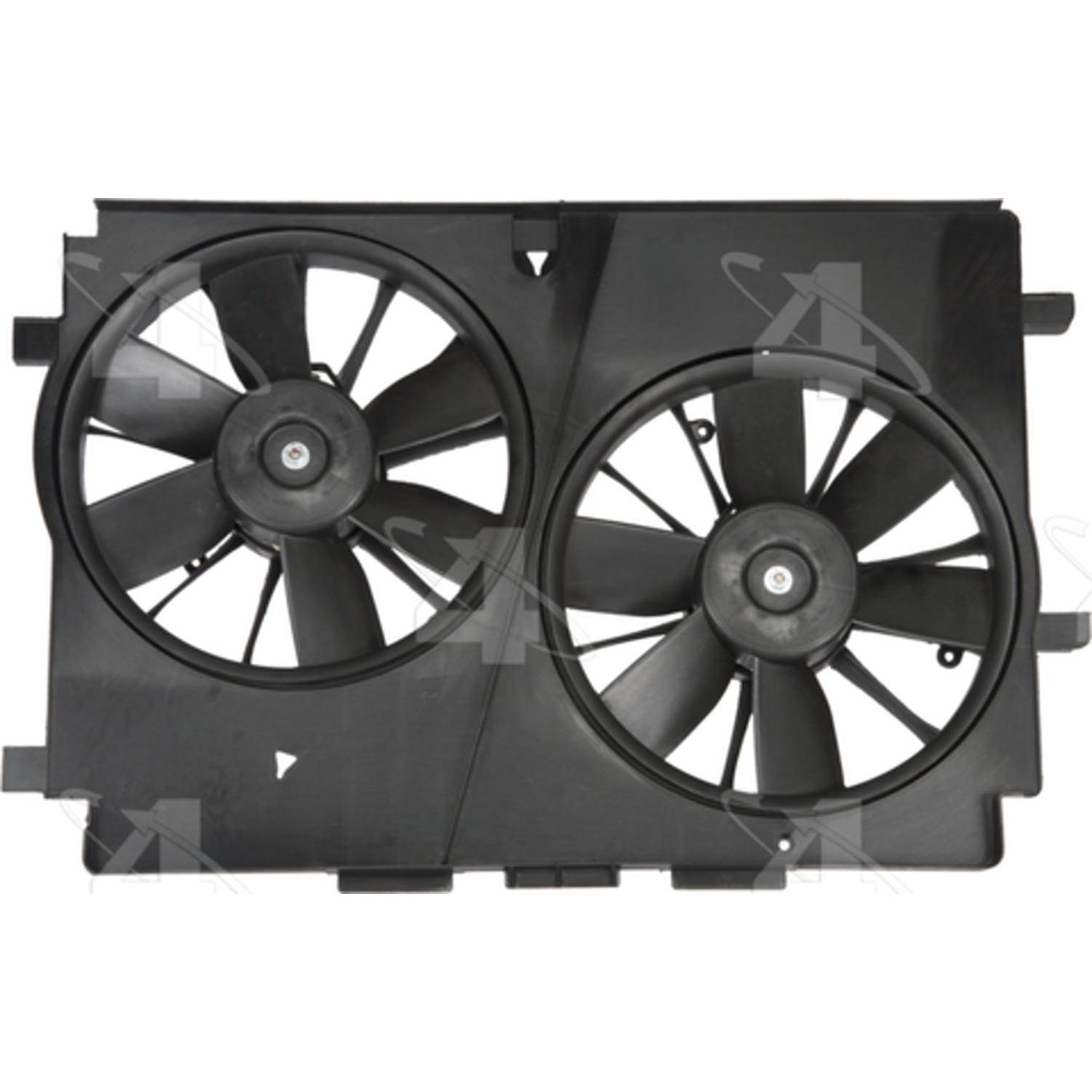 Four Seasons 76012 - Engine Cooling Fan Assembly Four Seasons 76012 Dual Radiator and Condenser Fan Assembly product image 2 of 2