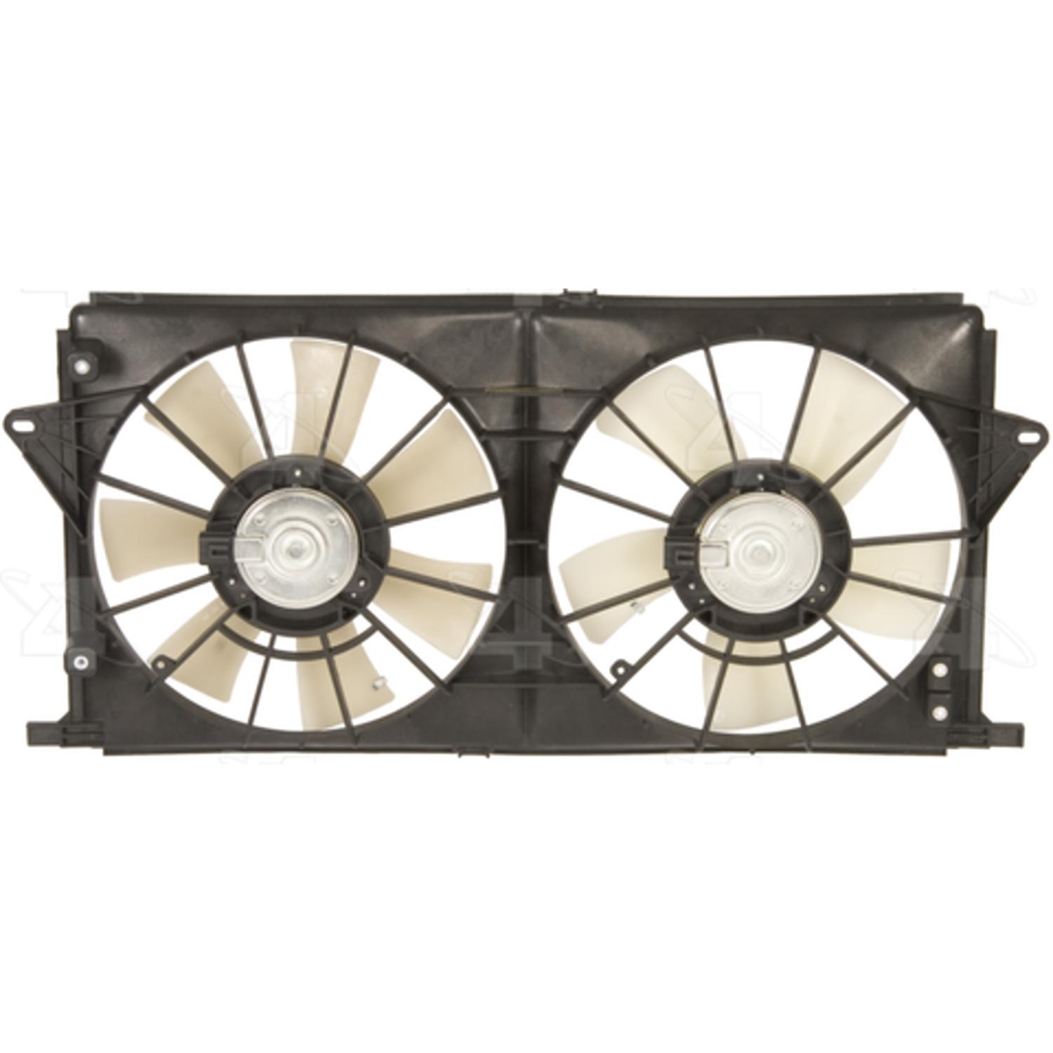 Four Seasons 76020 - Engine Cooling Fan Assembly Four Seasons 76020 Dual Radiator and Condenser Fan Assembly product image 1 of 2