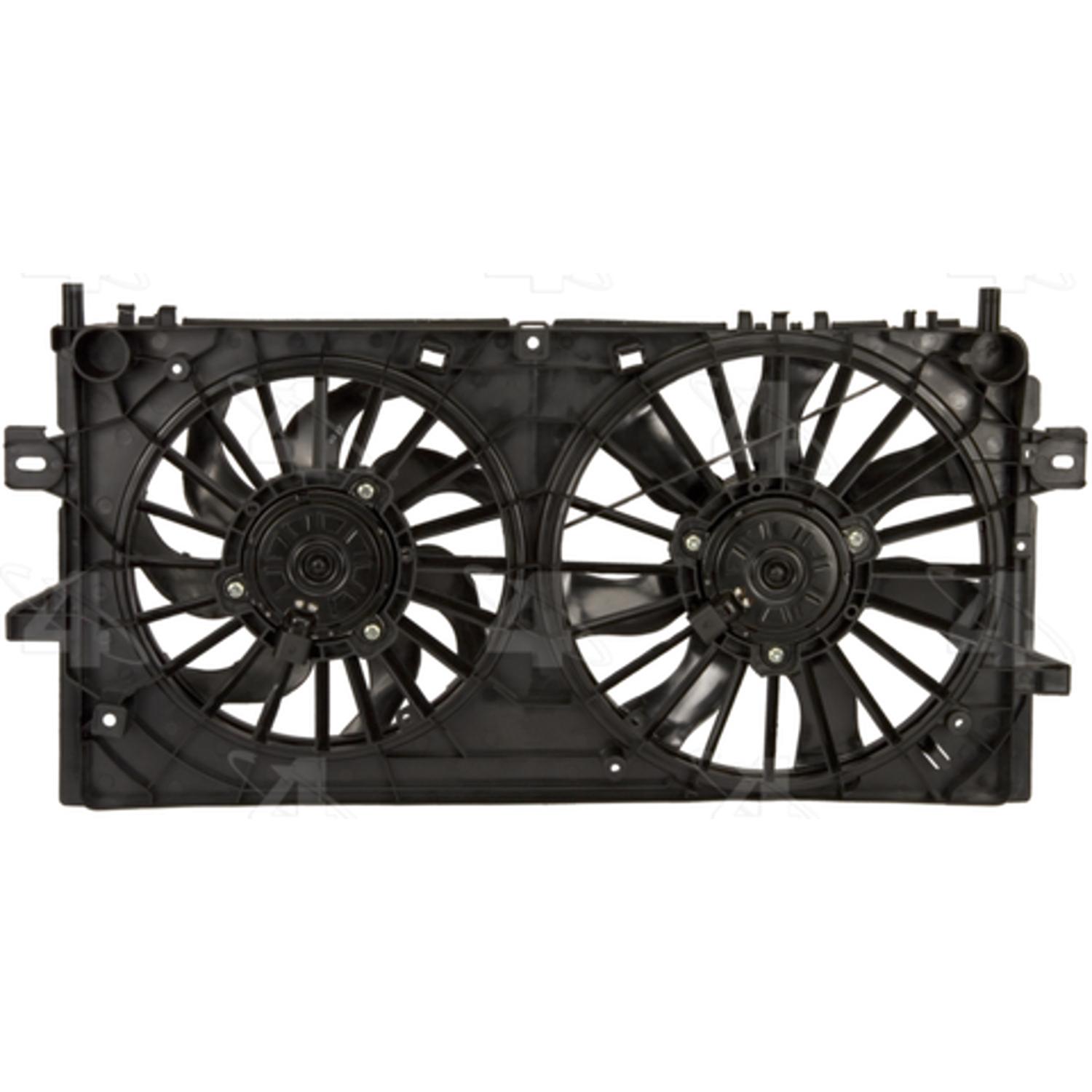 Four Seasons 76028 - Engine Cooling Fan Assembly Four Seasons 76028 Dual Radiator and Condenser Fan Assembly product image 1 of 2