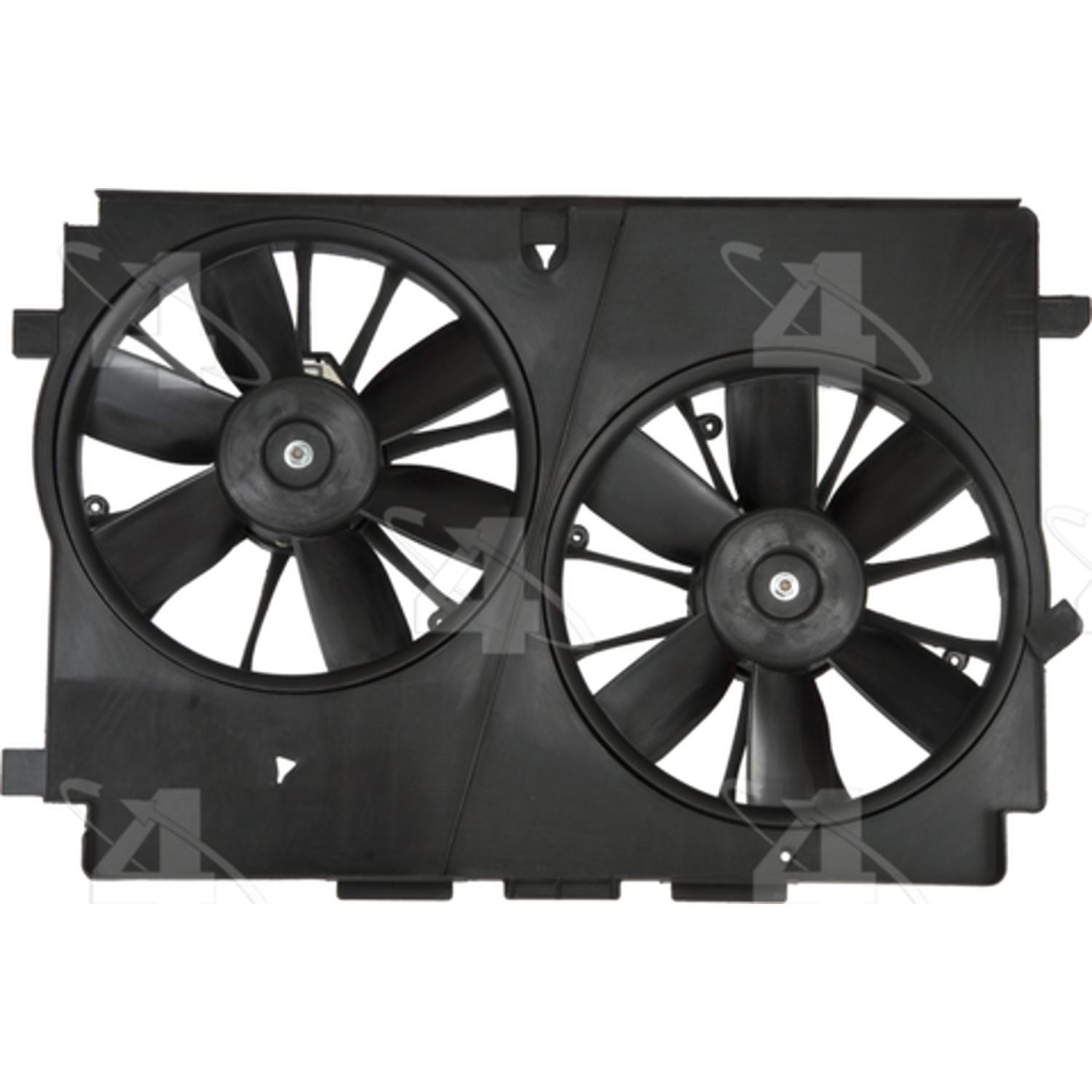 Four Seasons 76034 - Engine Cooling Fan Assembly Four Seasons 76034 Dual Radiator and Condenser Fan Assembly product image 2 of 2