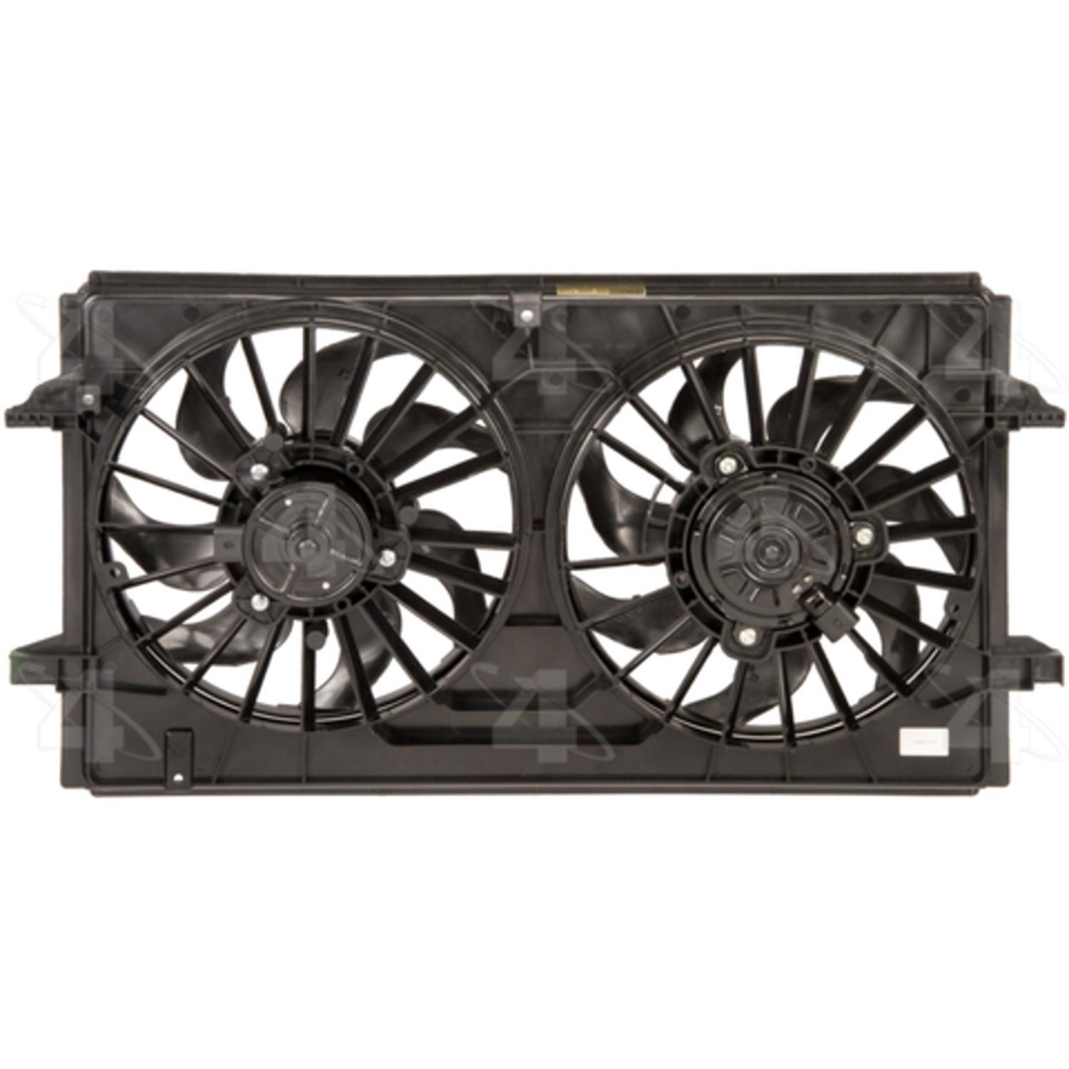 Four Seasons 76046 - Engine Cooling Fan Assembly Four Seasons 76046 Dual Radiator and Condenser Fan Assembly product image 1 of 2