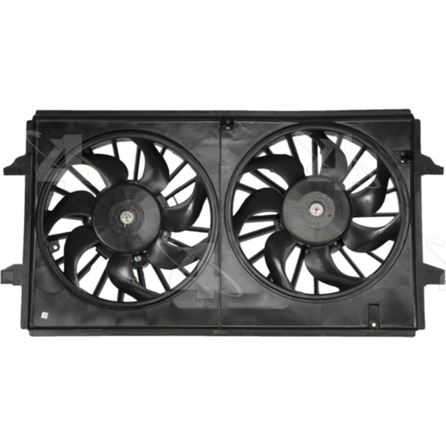 Four Seasons 76046 - Engine Cooling Fan Assembly Four Seasons 76046 Dual Radiator and Condenser Fan Assembly product image 2 of 2