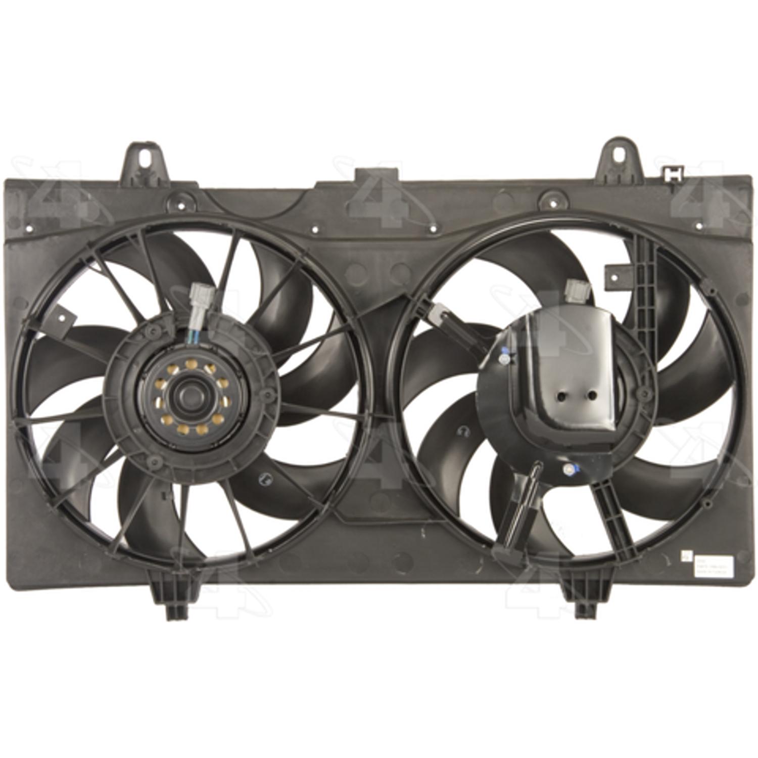 Four Seasons 76079 - Engine Cooling Fan Assembly Four Seasons 76079 Dual Radiator and Condenser Fan Assembly product image 1 of 2