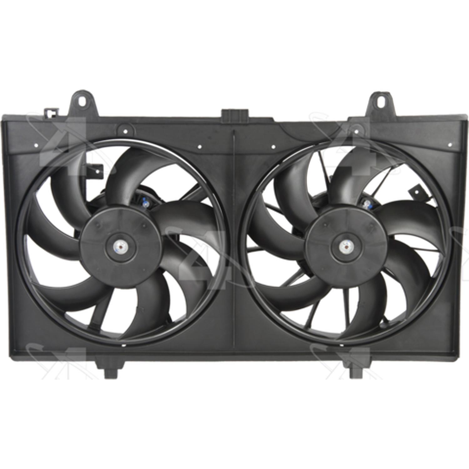 Four Seasons 76079 - Engine Cooling Fan Assembly Four Seasons 76079 Dual Radiator and Condenser Fan Assembly product image 2 of 2