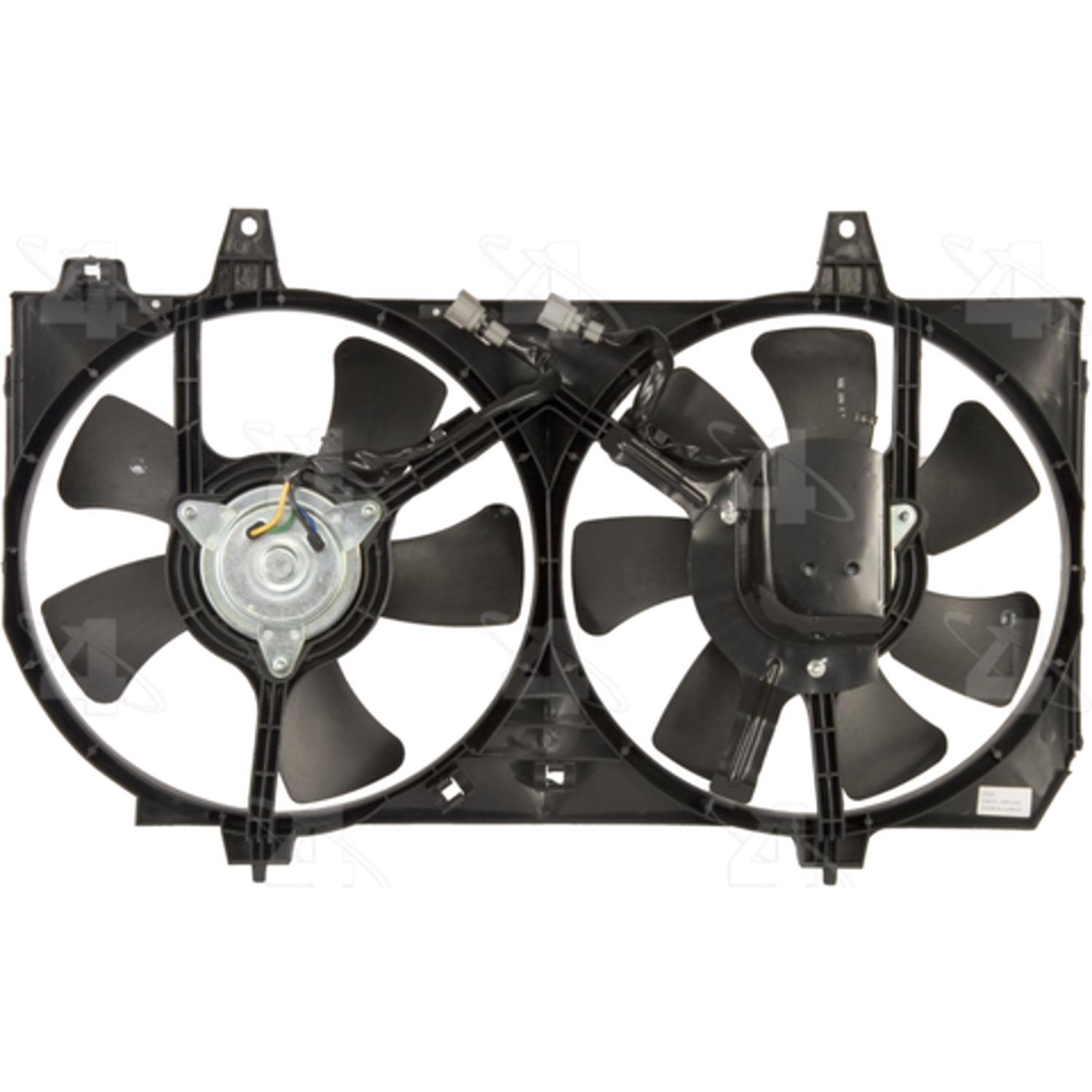 Four Seasons 76083 - Engine Cooling Fan Assembly Four Seasons 76083 Dual Radiator and Condenser Fan Assembly product image 1 of 2