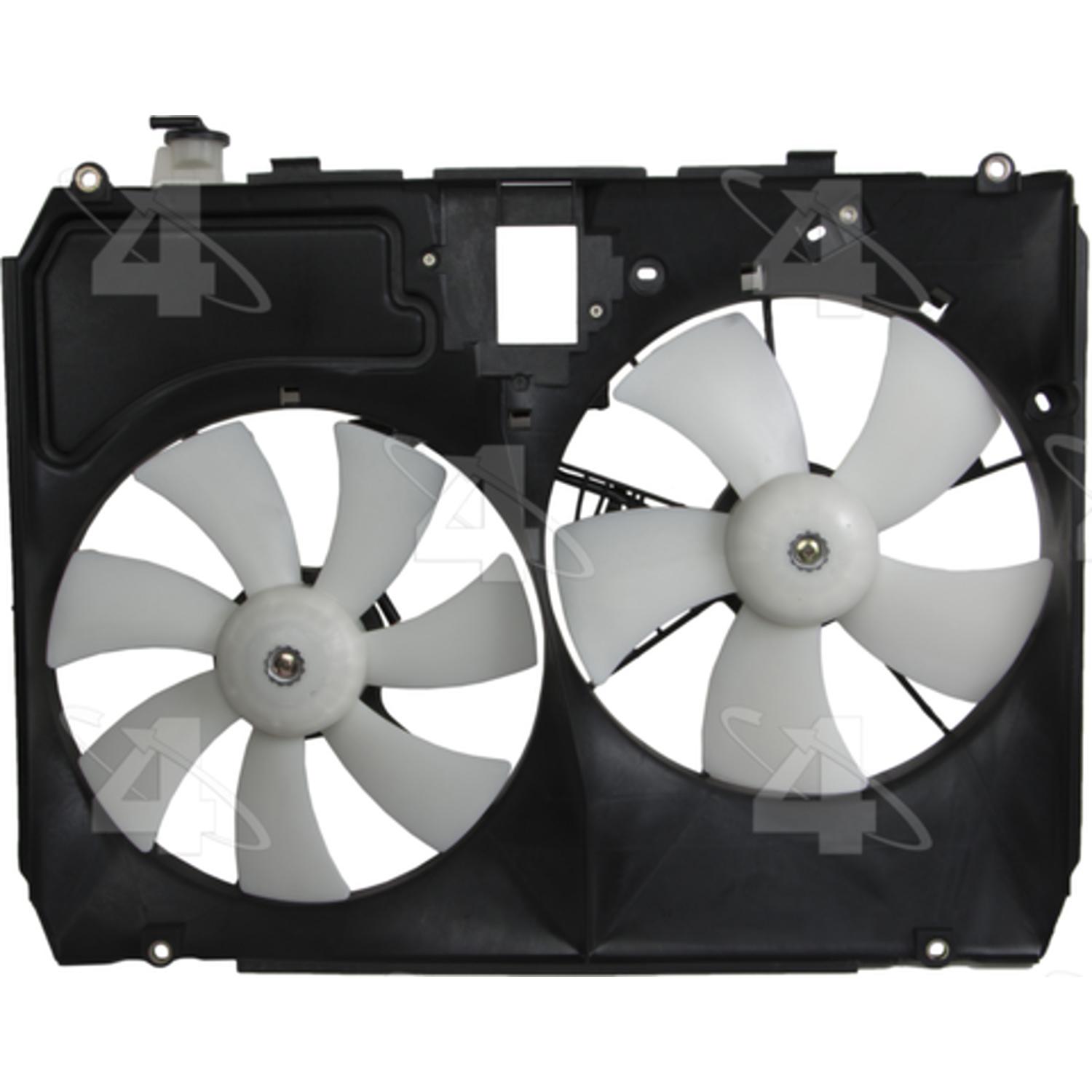 Four Seasons 76084 - Engine Cooling Fan Assembly Four Seasons 76084 Dual Radiator and Condenser Fan Assembly product image 2 of 5