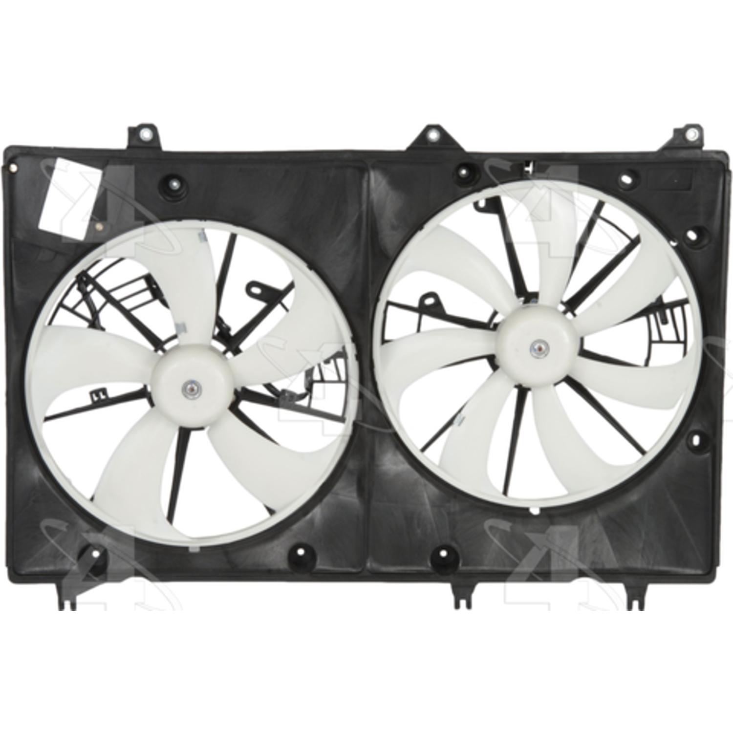 Four Seasons 76101 - Engine Cooling Fan Assembly Four Seasons 76101 Dual Radiator and Condenser Fan Assembly product image 2 of 2