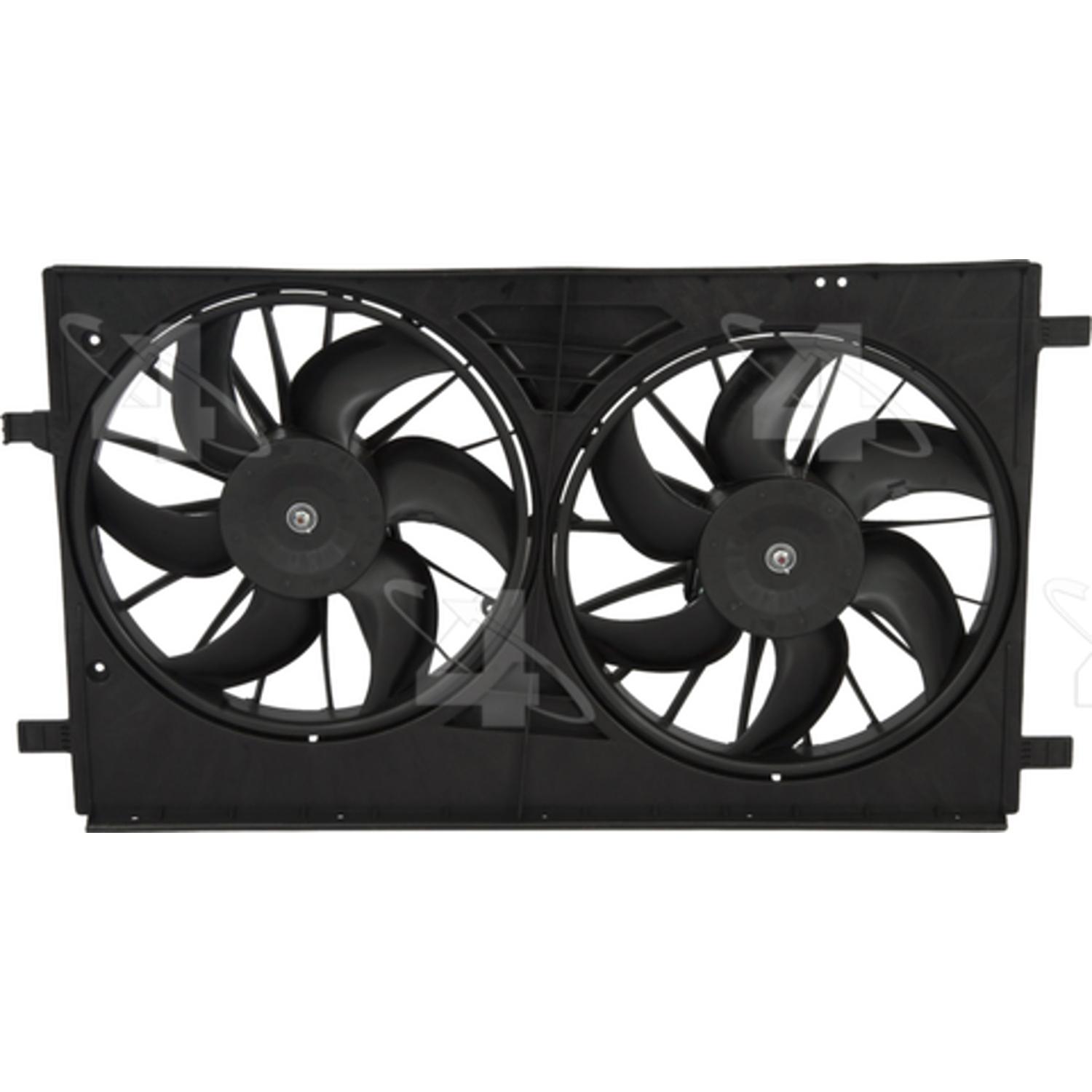 Four Seasons 76103 - Engine Cooling Fan Assembly Four Seasons 76103 Dual Radiator and Condenser Fan Assembly product image 2 of 2