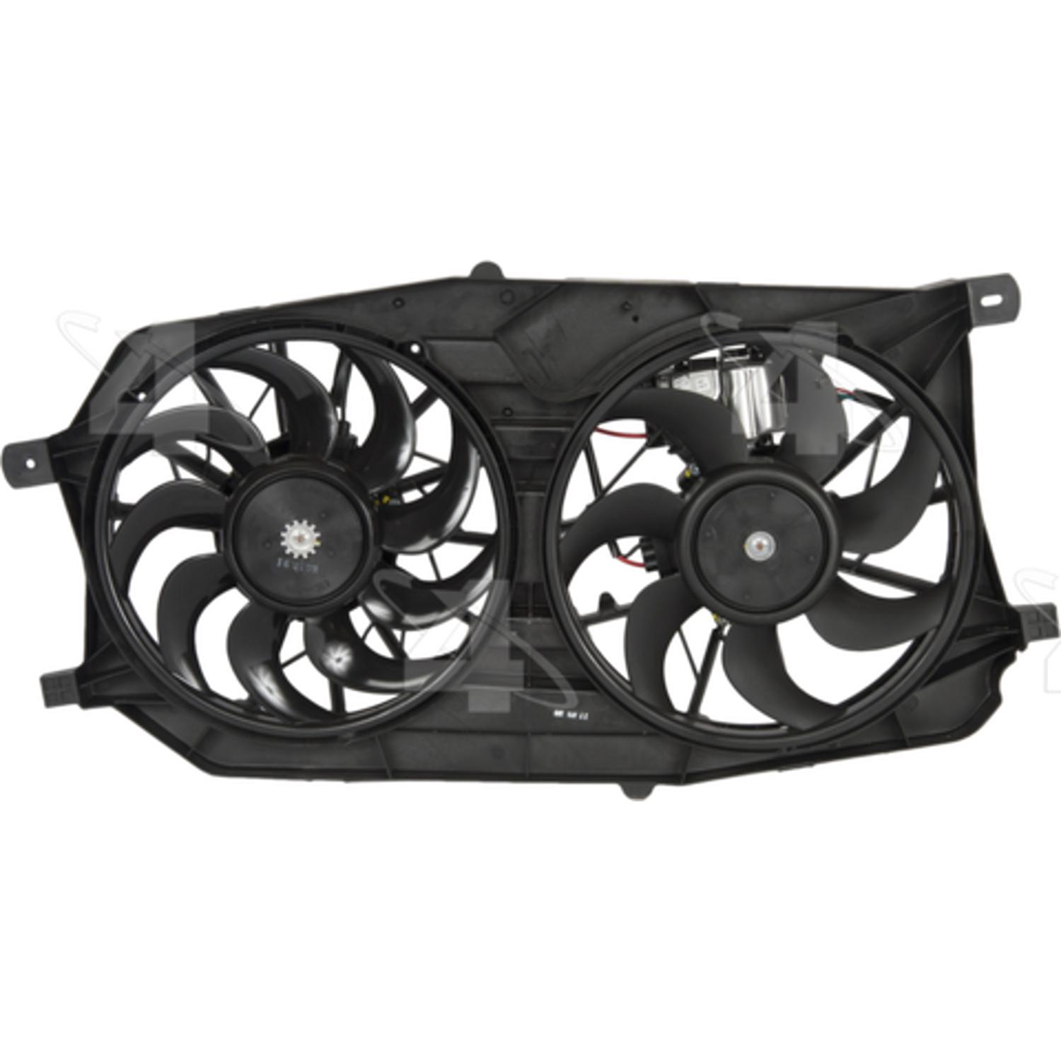 Four Seasons 76144 - Engine Cooling Fan Assembly Four Seasons 76144 Dual Radiator and Condenser Fan Assembly product image 2 of 2