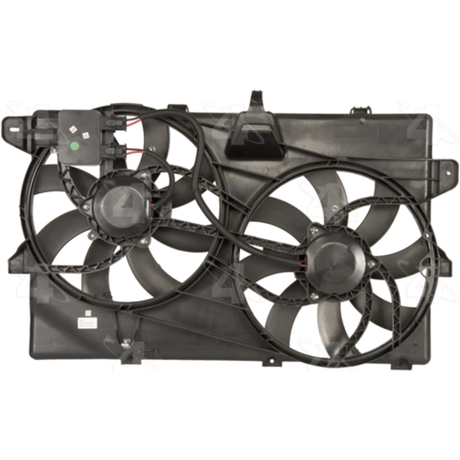 Four Seasons 76149 - Engine Cooling Fan Assembly Four Seasons 76149 Dual Radiator and Condenser Fan Assembly product image 1 of 2