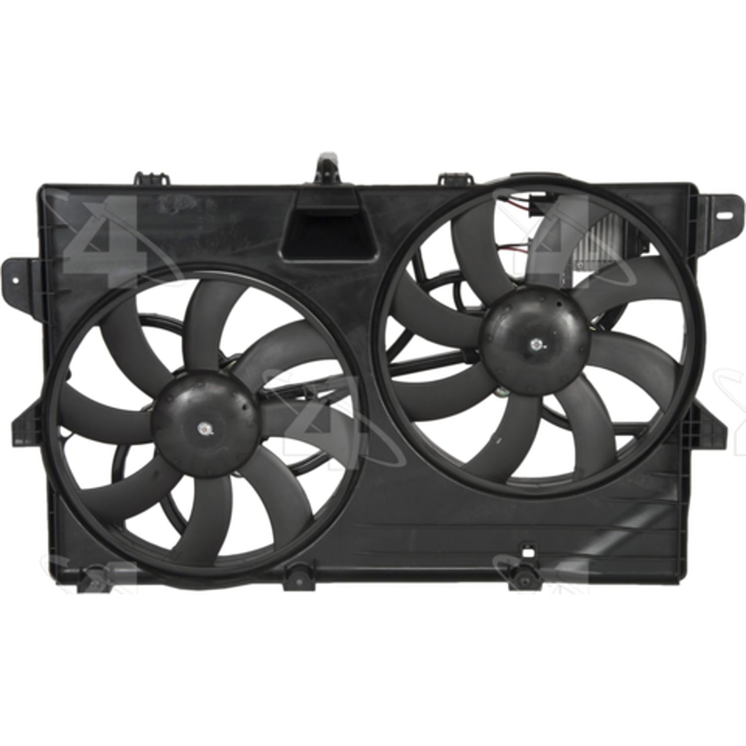 Four Seasons 76149 - Engine Cooling Fan Assembly Four Seasons 76149 Dual Radiator and Condenser Fan Assembly product image 2 of 2