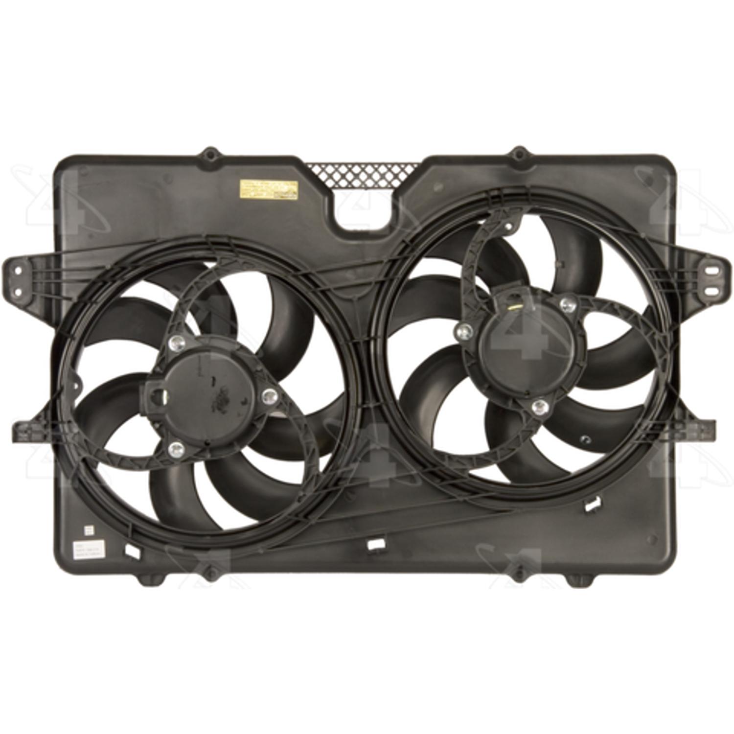 Four Seasons 76150 - Engine Cooling Fan Assembly Four Seasons 76150 Dual Radiator and Condenser Fan Assembly product image 1 of 2