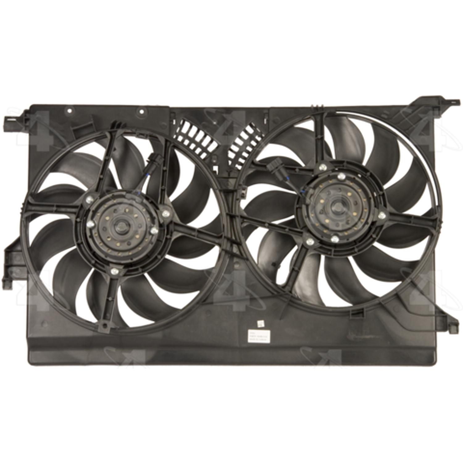 Four Seasons 76161 - Engine Cooling Fan Assembly Four Seasons 76161 Dual Radiator and Condenser Fan Assembly product image 1 of 2