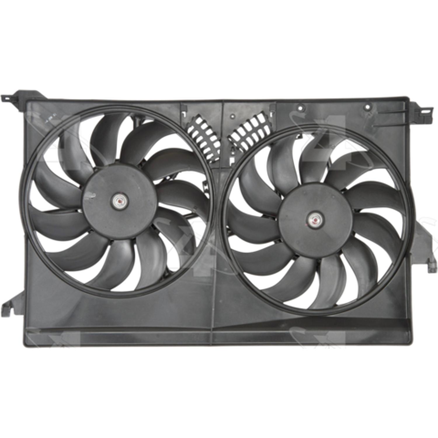 Four Seasons 76161 - Engine Cooling Fan Assembly Four Seasons 76161 Dual Radiator and Condenser Fan Assembly product image 2 of 2