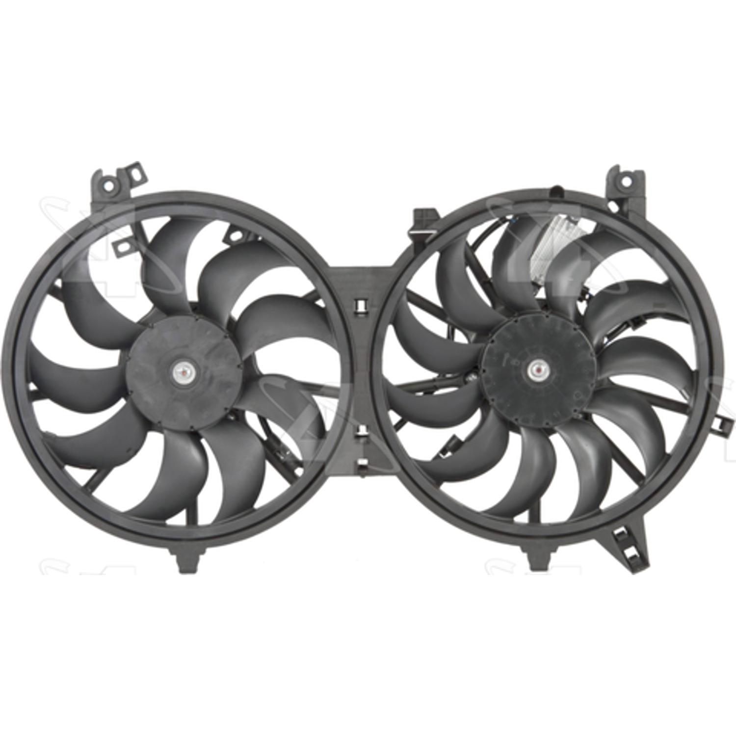 Four Seasons 76162 Dual Radiator and Condenser Fan Assembly product image 2 of 2
