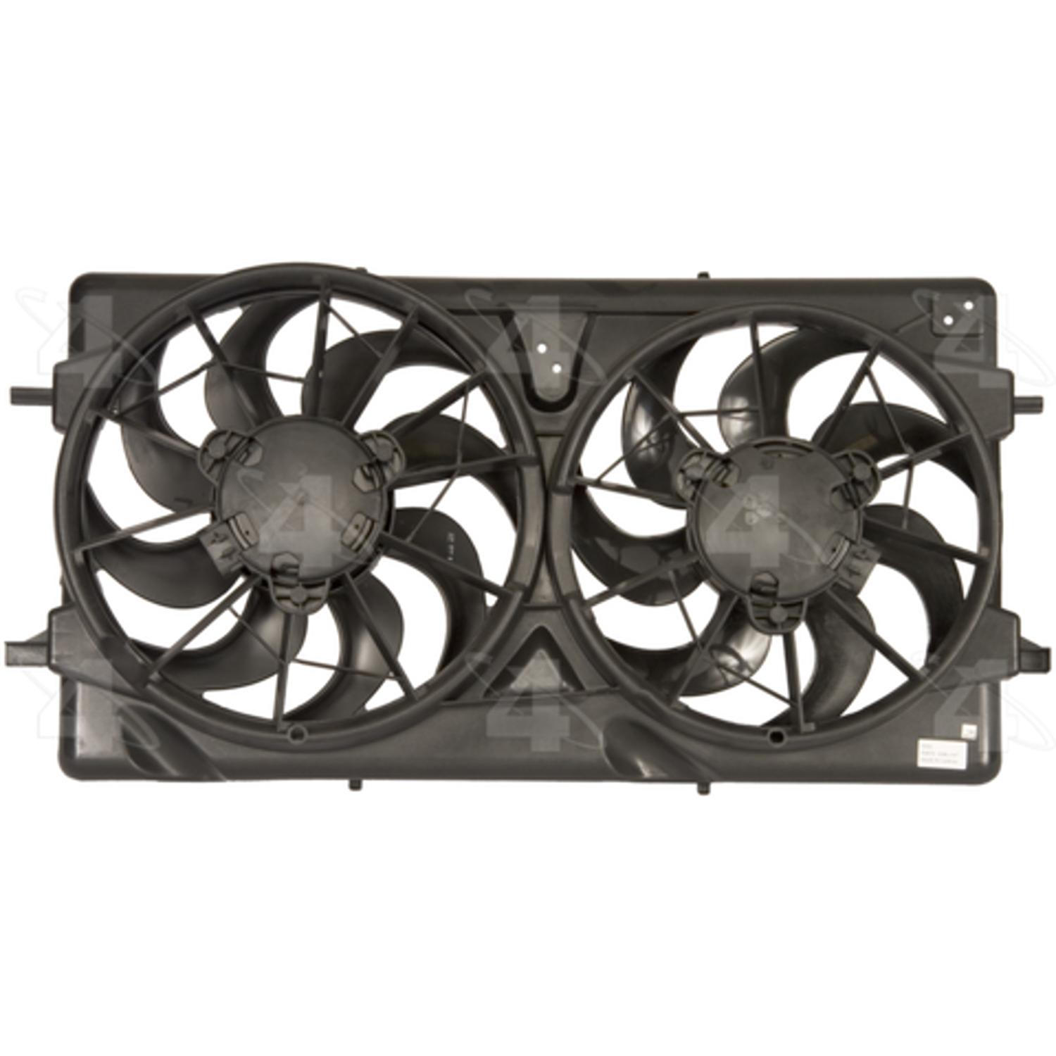 Four Seasons 76165 - Engine Cooling Fan Assembly Four Seasons 76165 Dual Radiator and Condenser Fan Assembly product image 1 of 2