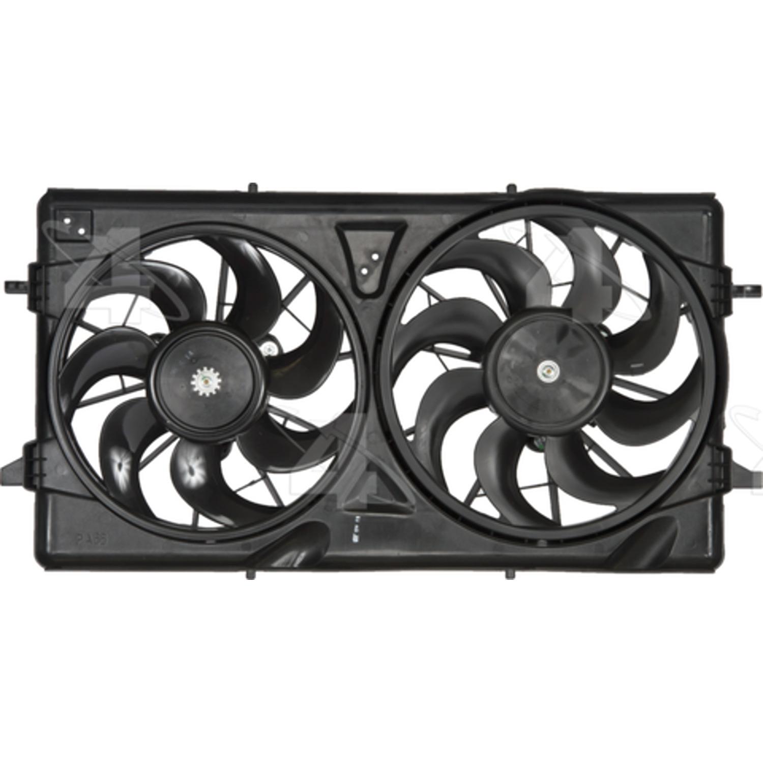 Four Seasons 76165 - Engine Cooling Fan Assembly Four Seasons 76165 Dual Radiator and Condenser Fan Assembly product image 2 of 2