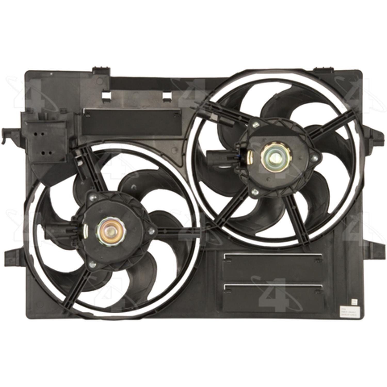 Four Seasons 76170 - Engine Cooling Fan Assembly Four Seasons 76170 Dual Radiator and Condenser Fan Assembly product image 1 of 2