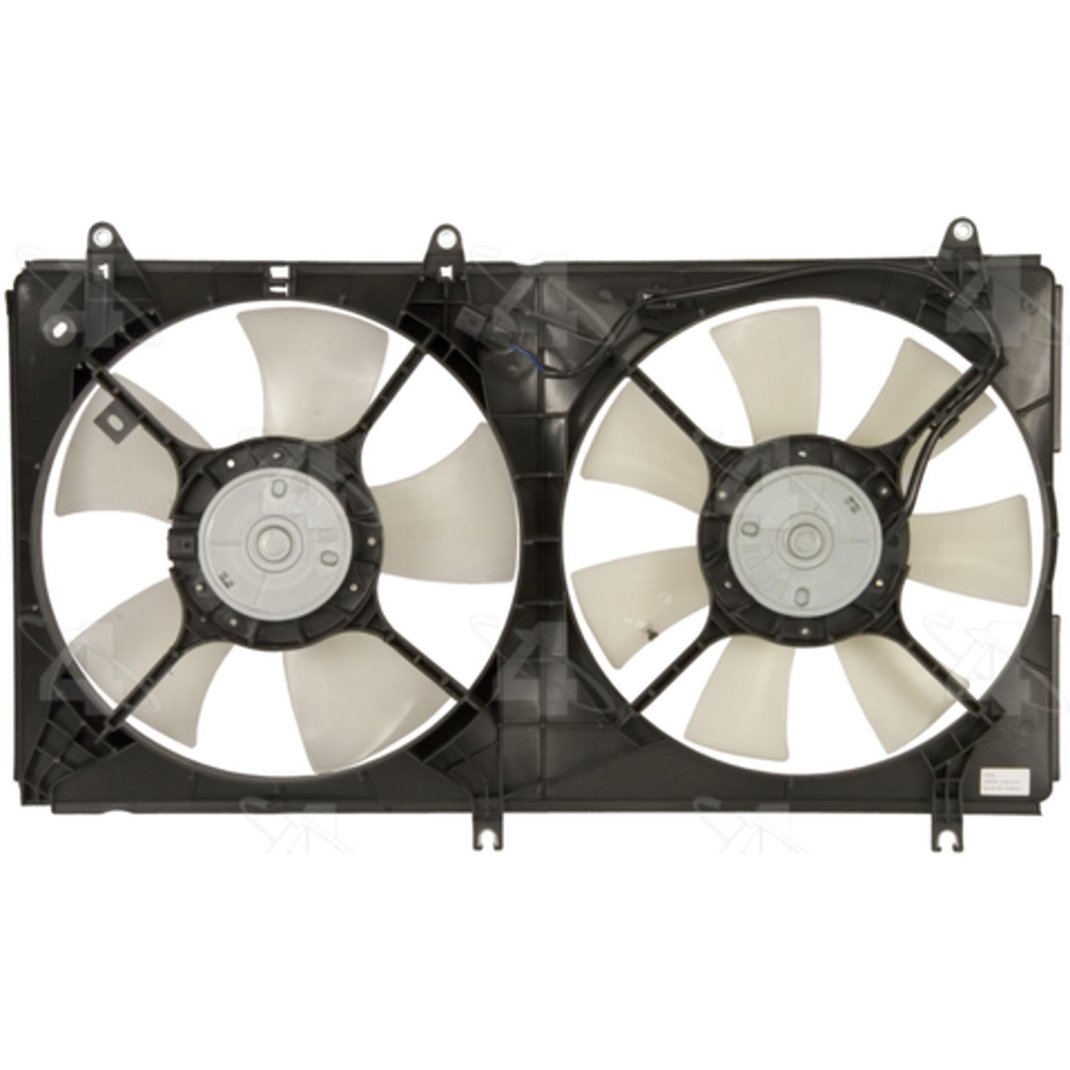 Four Seasons 76173 - Engine Cooling Fan Assembly Four Seasons 76173 Dual Radiator and Condenser Fan Assembly product image 1 of 2
