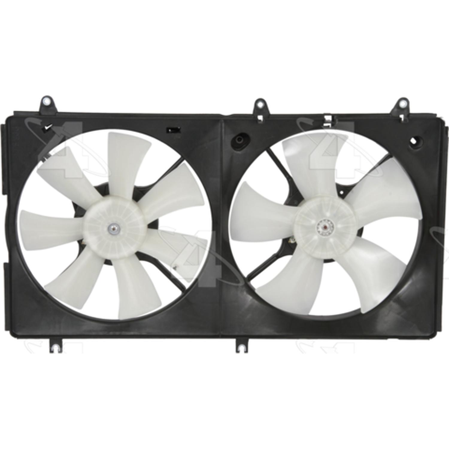 Four Seasons 76173 - Engine Cooling Fan Assembly Four Seasons 76173 Dual Radiator and Condenser Fan Assembly product image 2 of 2