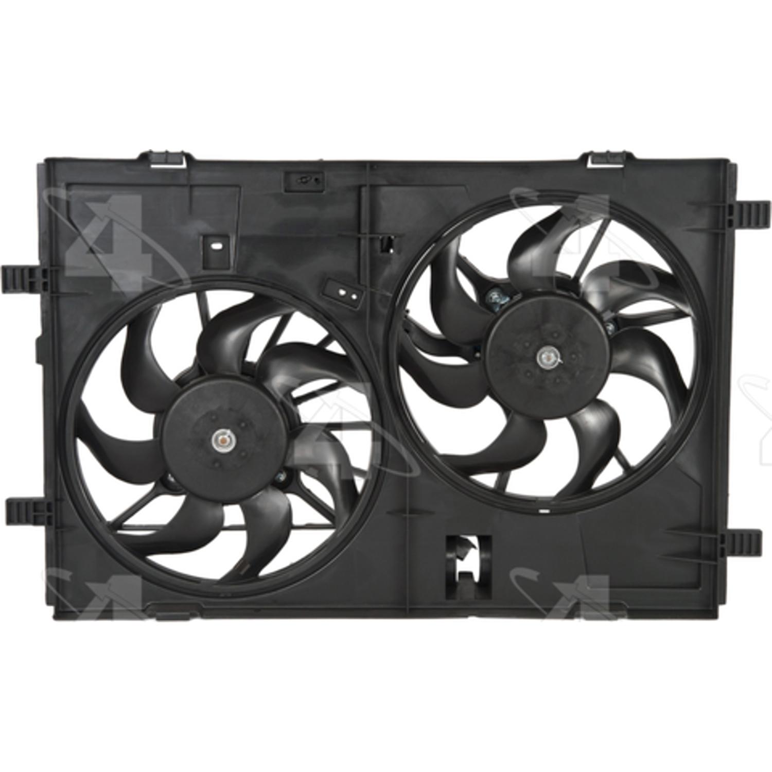 Four Seasons 76185 - Engine Cooling Fan Assembly Four Seasons 76185 Dual Radiator and Condenser Fan Assembly product image 2 of 3