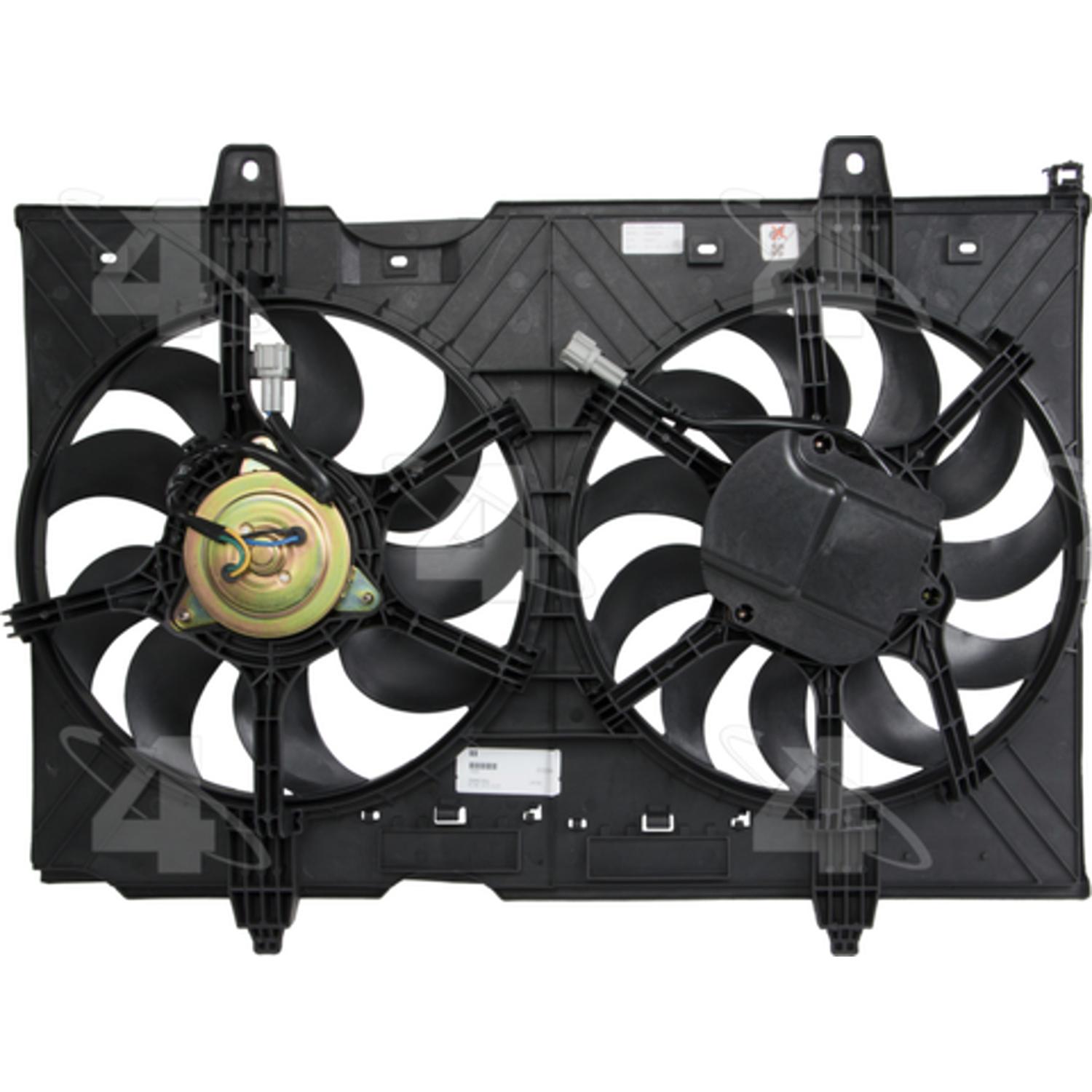 Four Seasons 76191 - Engine Cooling Fan Assembly Four Seasons 76191 Dual Radiator and Condenser Fan Assembly product image 5 of 5