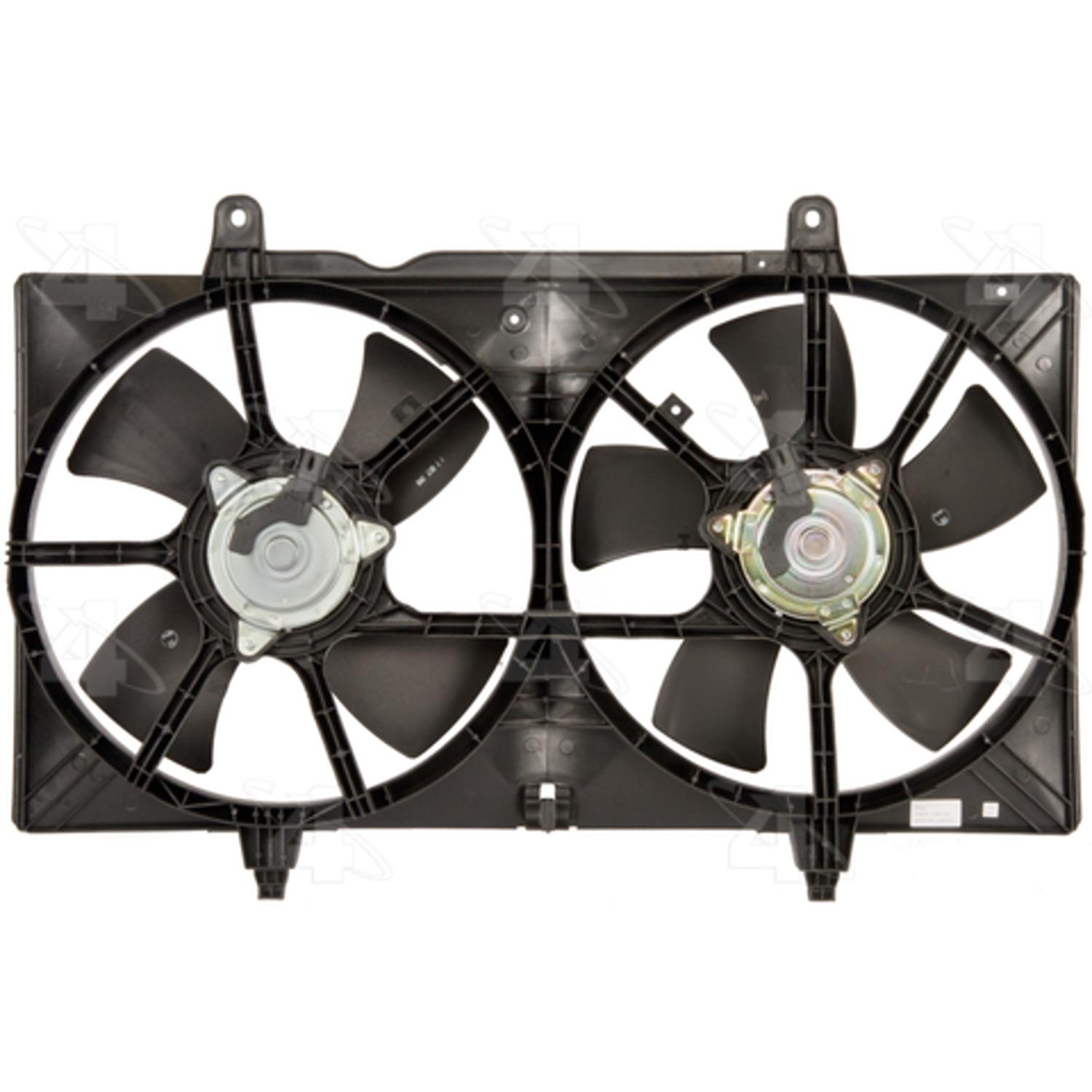 Four Seasons 76192 - Engine Cooling Fan Assembly Four Seasons 76192 Dual Radiator and Condenser Fan Assembly product image 1 of 2