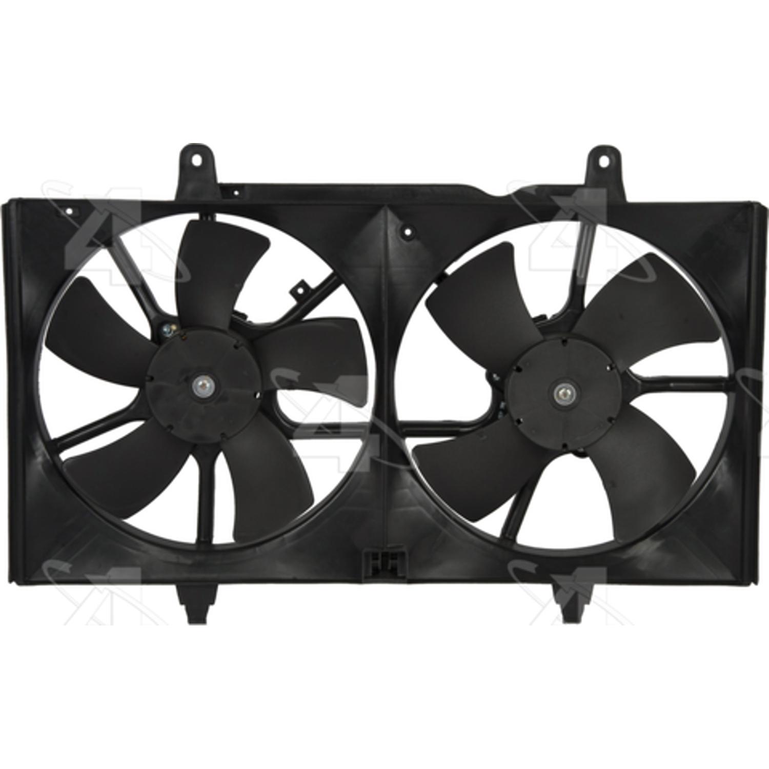 Four Seasons 76192 - Engine Cooling Fan Assembly Four Seasons 76192 Dual Radiator and Condenser Fan Assembly product image 2 of 2