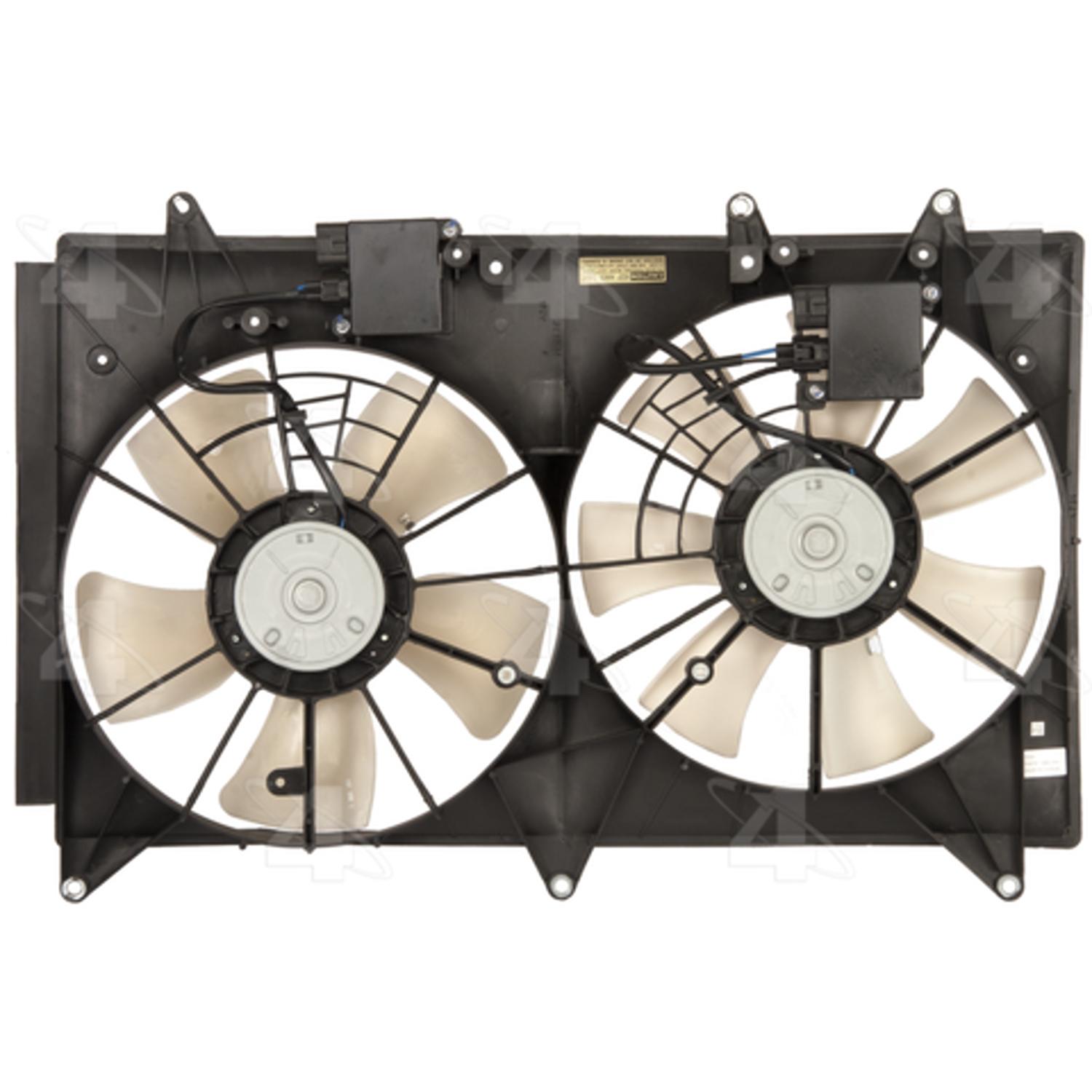 Four Seasons 76193 - Engine Cooling Fan Assembly Four Seasons 76193 Dual Radiator and Condenser Fan Assembly product image 1 of 2