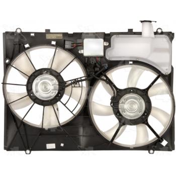 Four Seasons 76195 - Engine Cooling Fan Assembly Four Seasons 76195 Dual Radiator and Condenser Fan Assembly product image 1 of 2