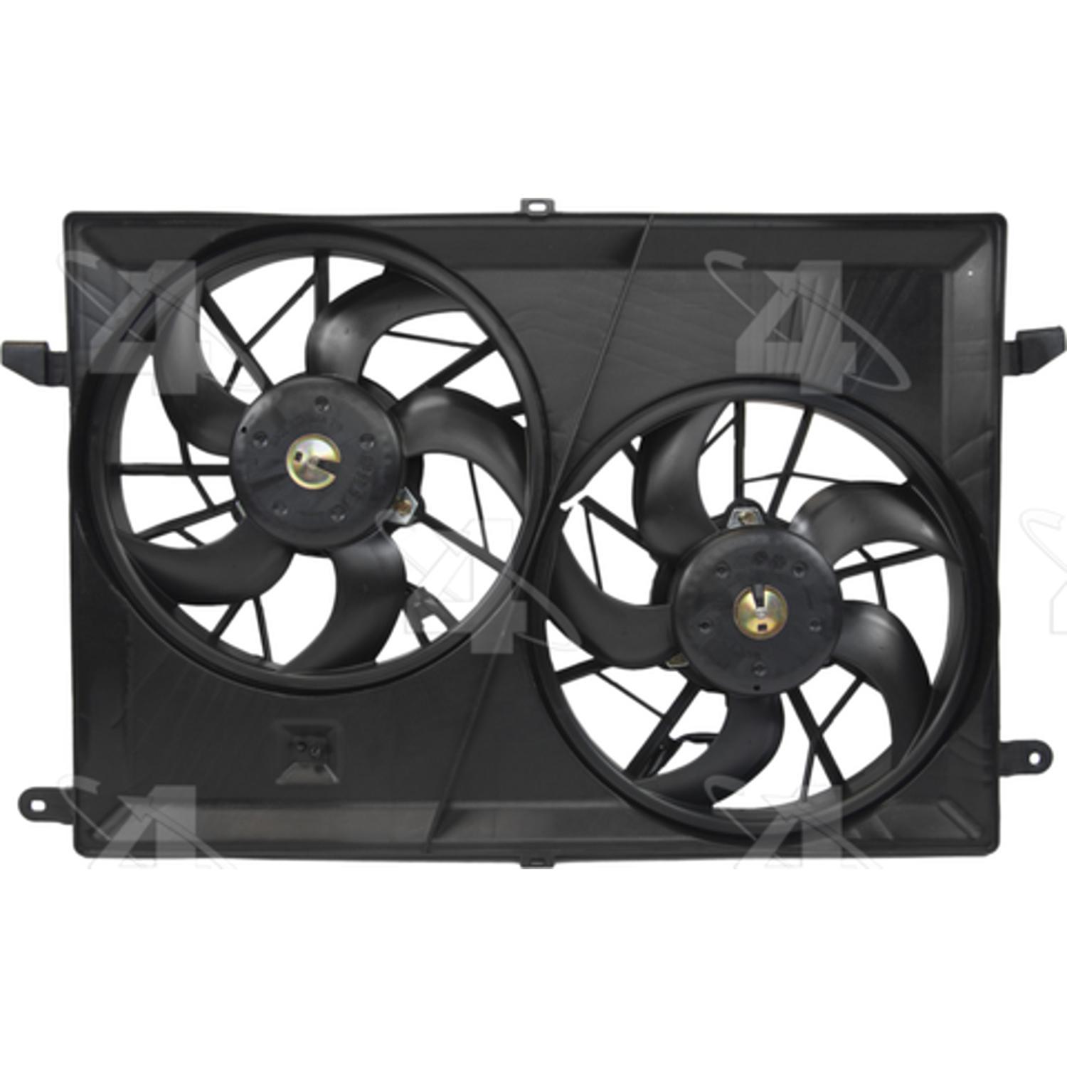 Four Seasons 76206 Dual Radiator and Condenser Fan Assembly product image 2 of 2
