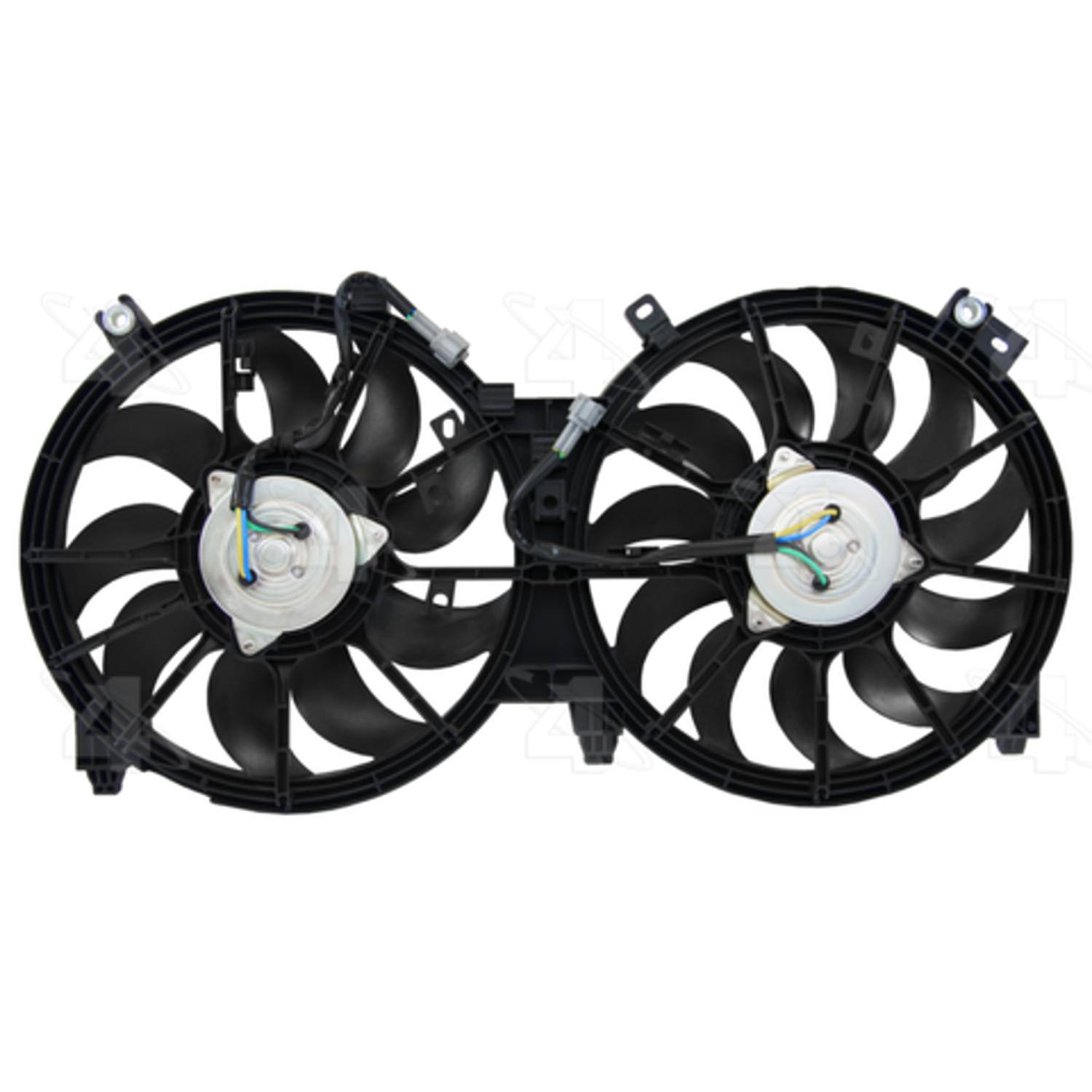 Four Seasons 76209 - Engine Cooling Fan Assembly Four Seasons 76209 Dual Radiator and Condenser Fan Assembly product image 1 of 2