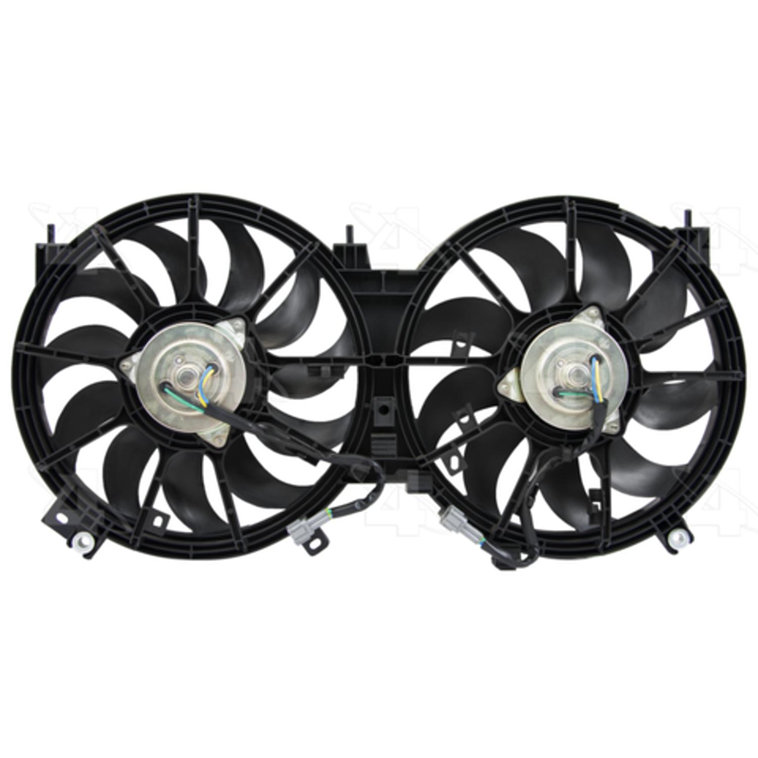Four Seasons 76210 - Engine Cooling Fan Assembly Four Seasons 76210 Dual Radiator and Condenser Fan Assembly product image 1 of 4