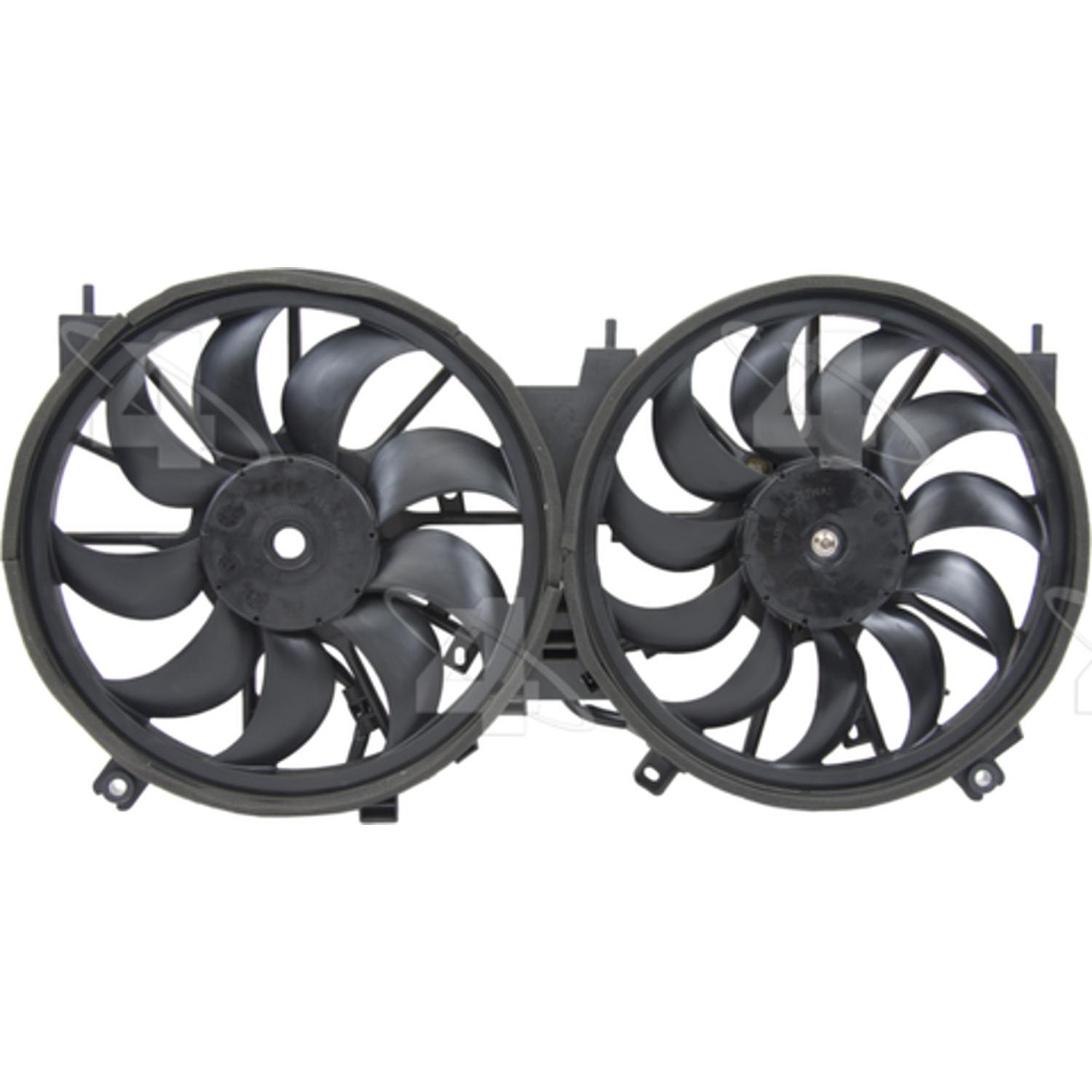 Four Seasons 76210 - Engine Cooling Fan Assembly Four Seasons 76210 Dual Radiator and Condenser Fan Assembly product image 2 of 4