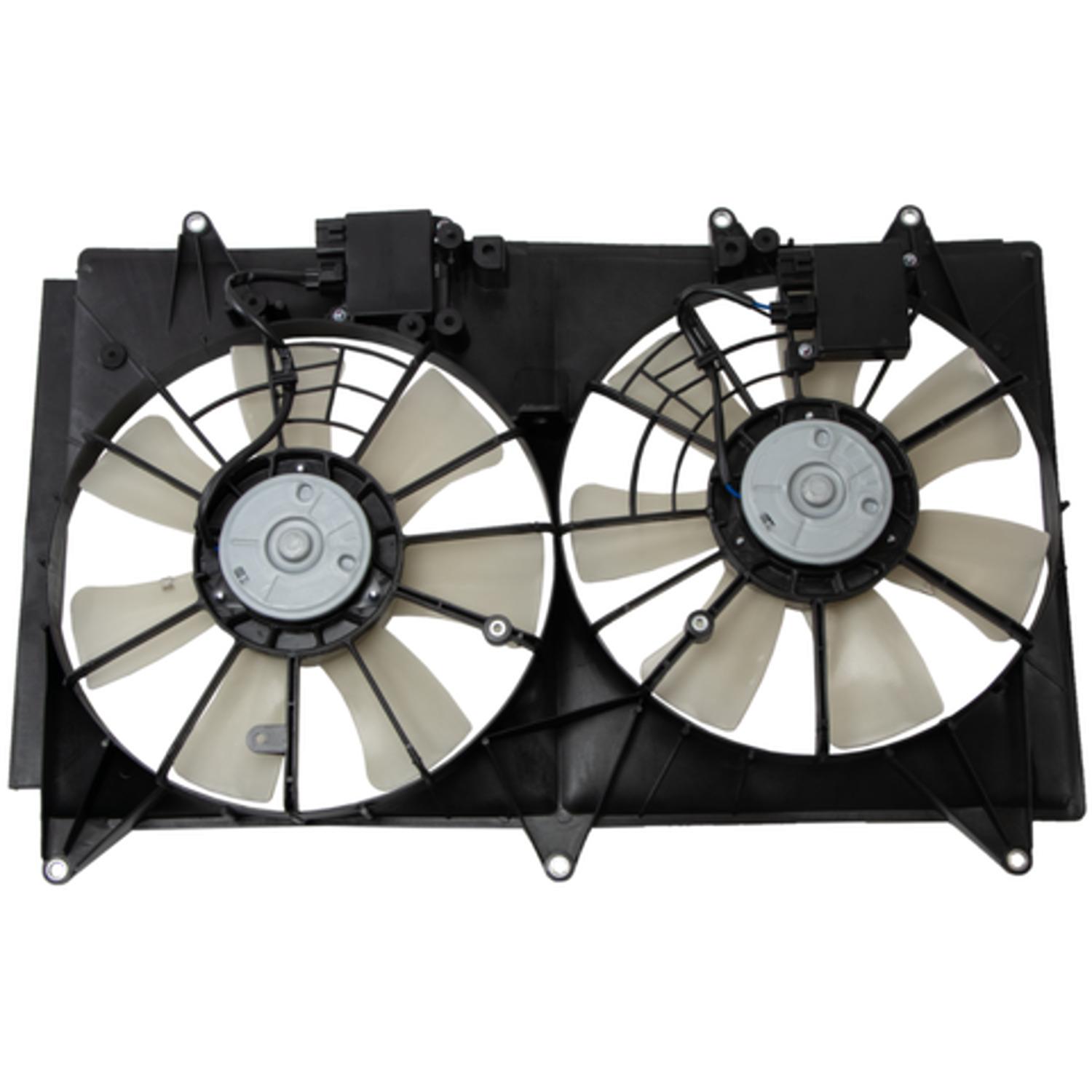 Four Seasons 76212 - Engine Cooling Fan Assembly Four Seasons 76212 Dual Radiator and Condenser Fan Assembly product image 1 of 4