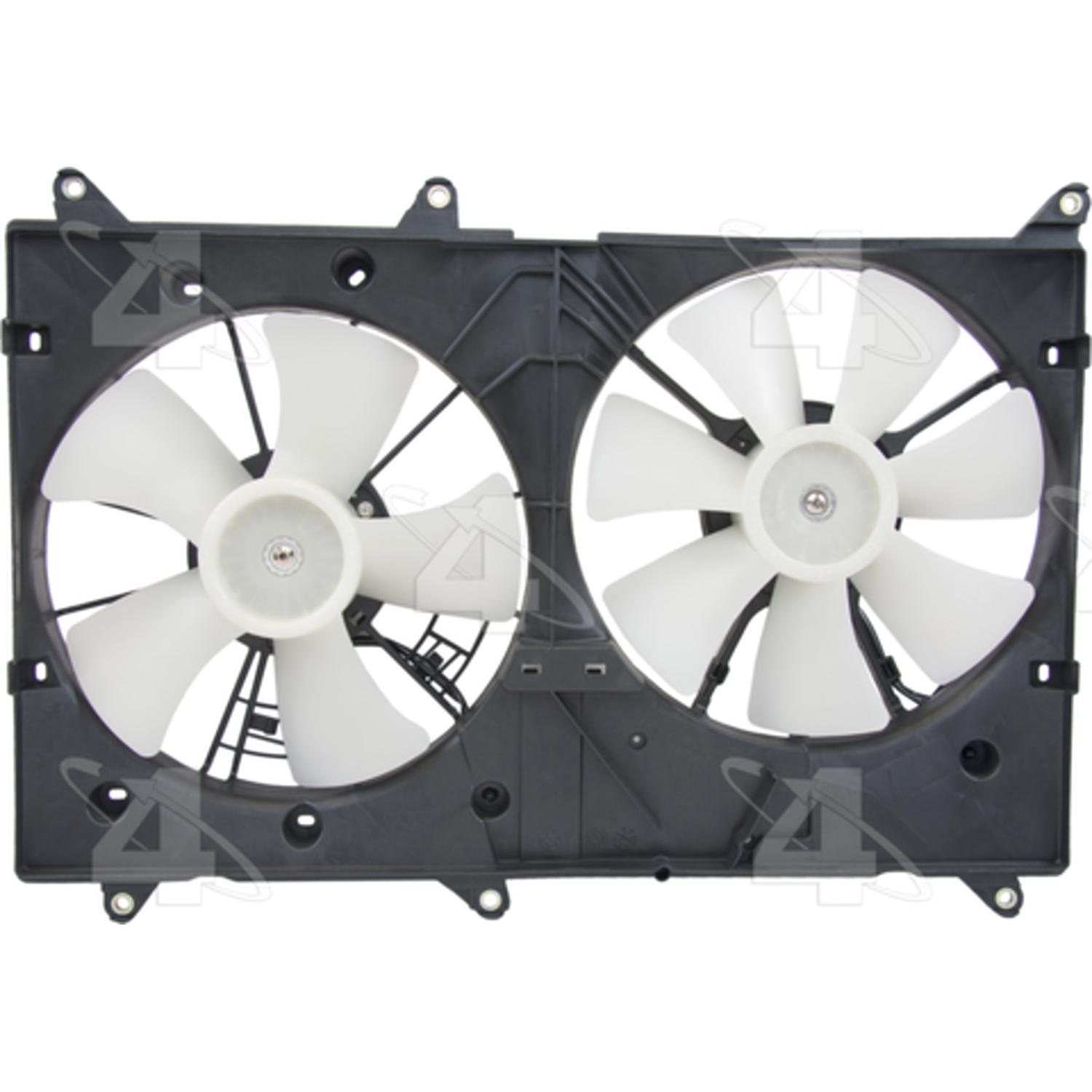 Four Seasons 76223 Dual Radiator and Condenser Fan Assembly product image 2 of 5