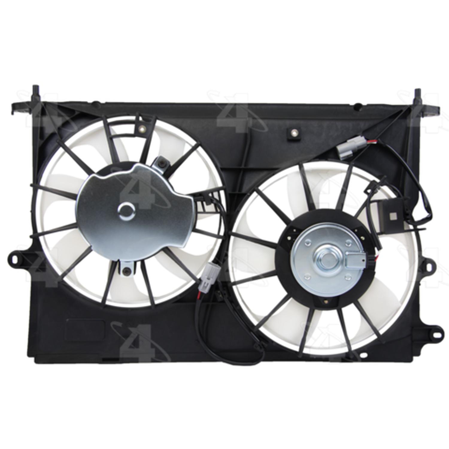 Four Seasons 76224 - Engine Cooling Fan Assembly Four Seasons 76224 Dual Radiator and Condenser Fan Assembly product image 1 of 4